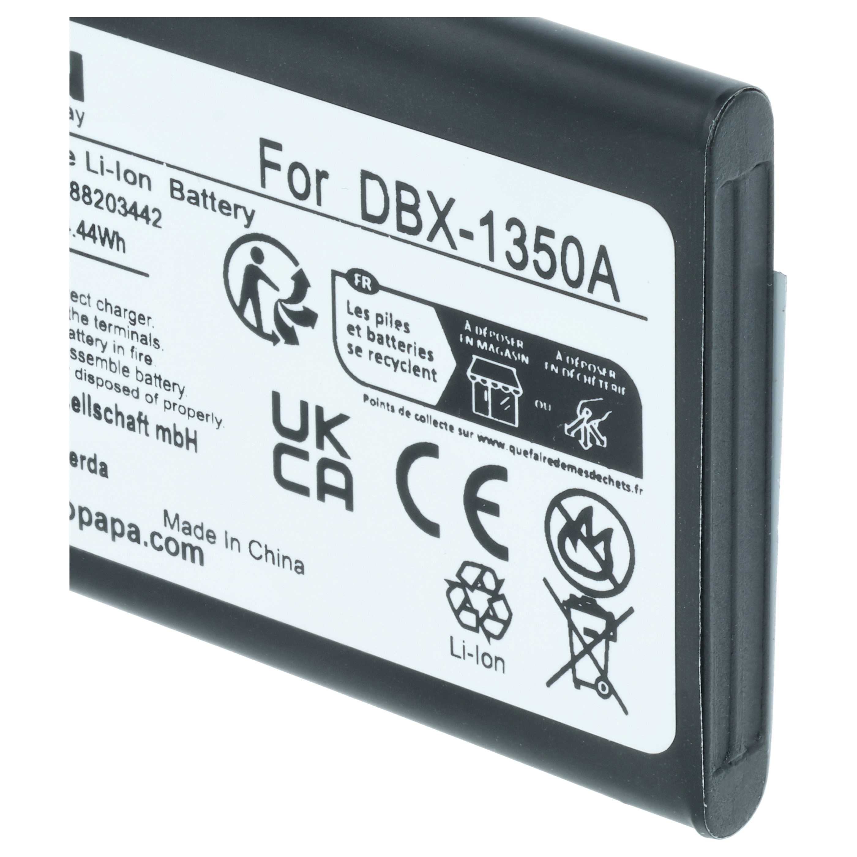 Akumulator do telefonu dla seniora zamiennik Doro DBX-1350A - 1200 mAh 3,7 V Li-Ion