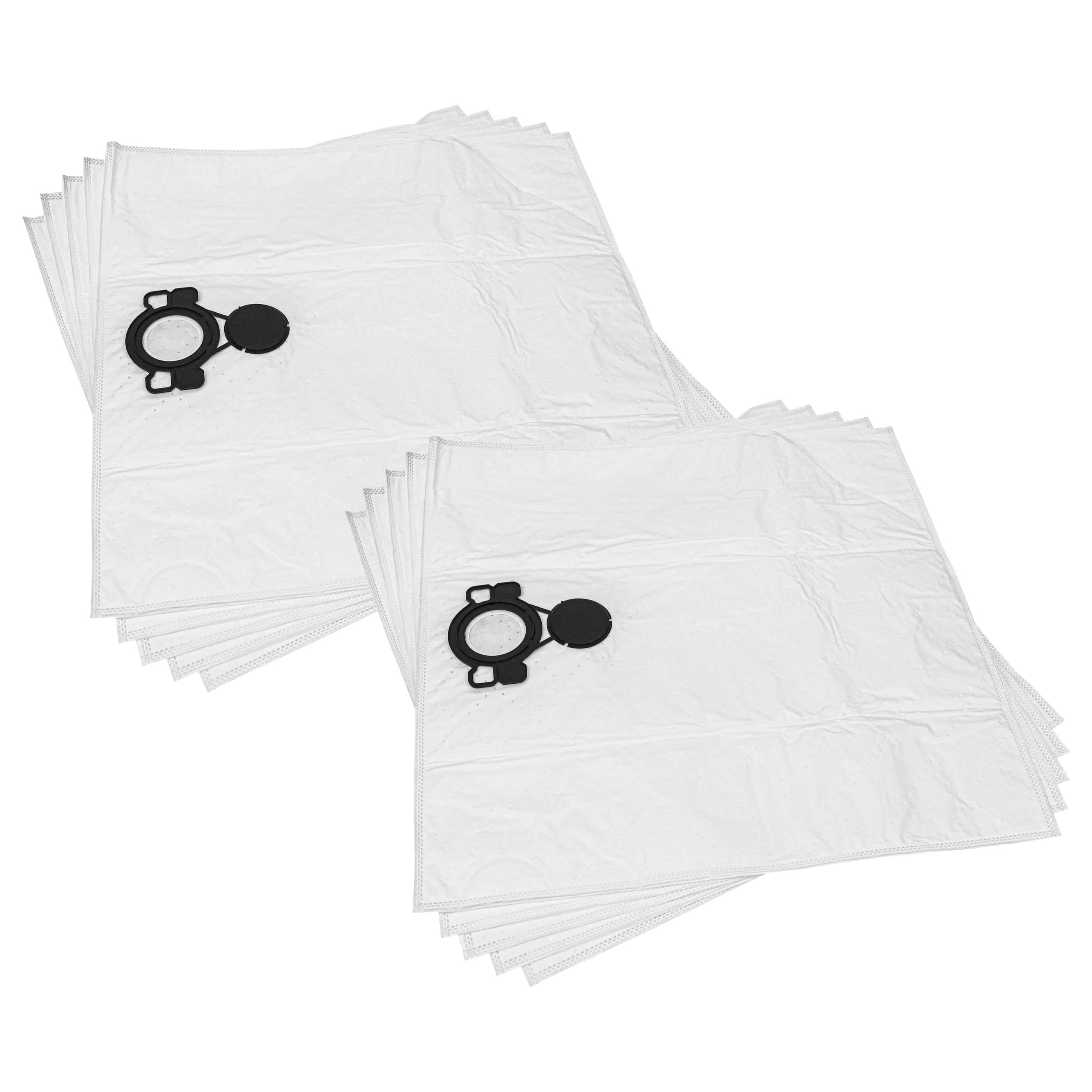 10x Sac remplace Milwaukee 4932352308 pour aspirateur Milwaukee - polyester, microfibre non tissée
