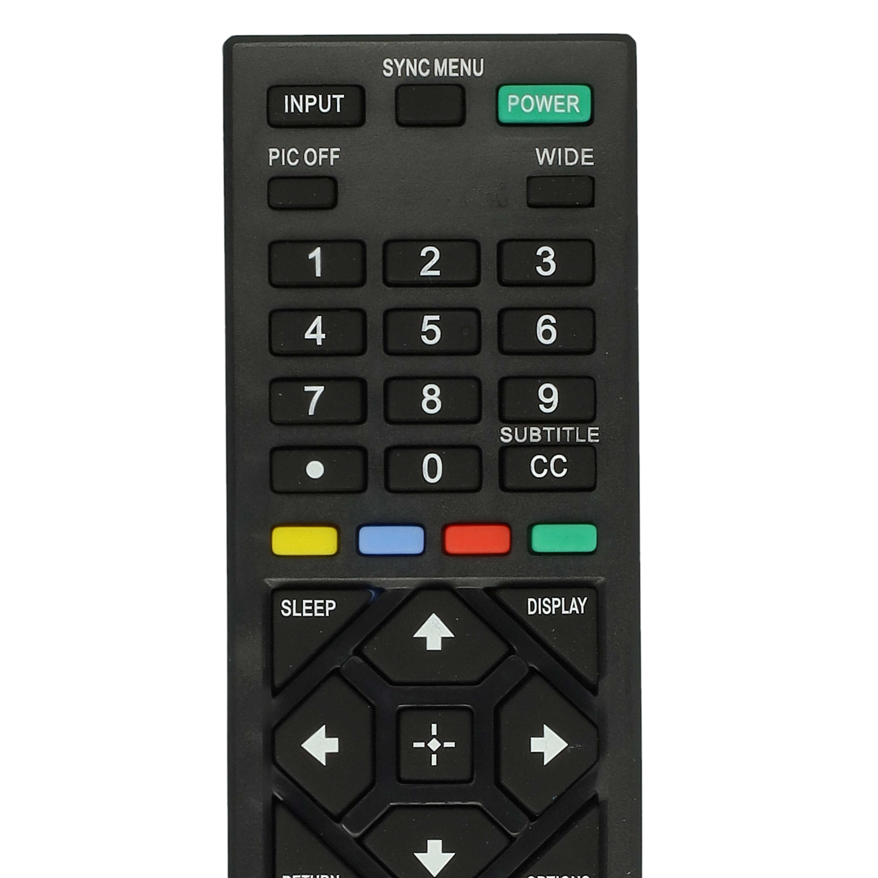 Remote Control replaces Sony RM-YD092 for Sony TV