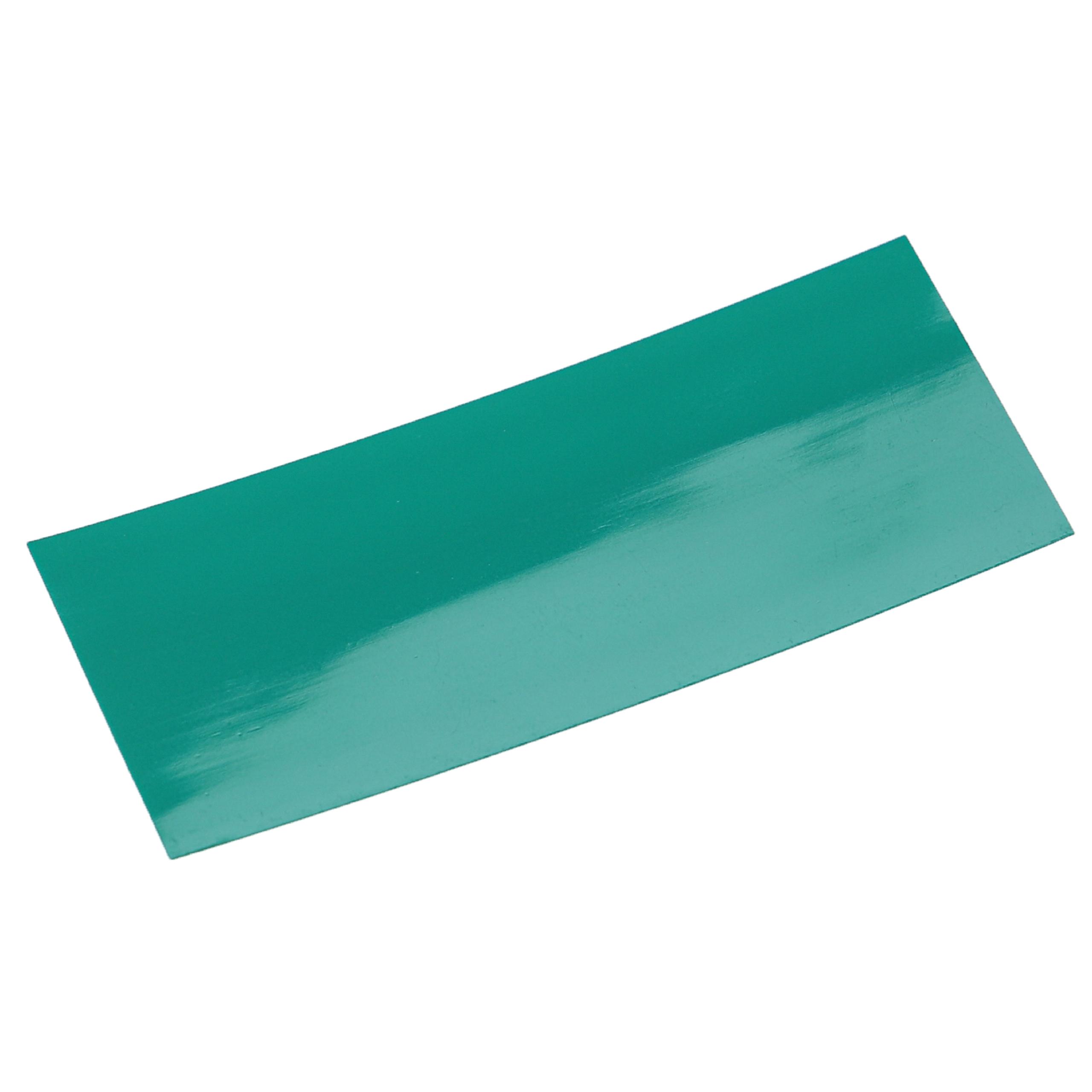 10x Heat Shrink Tubing Suitable for 18650 Battery Cells - Shrink Wrap Green