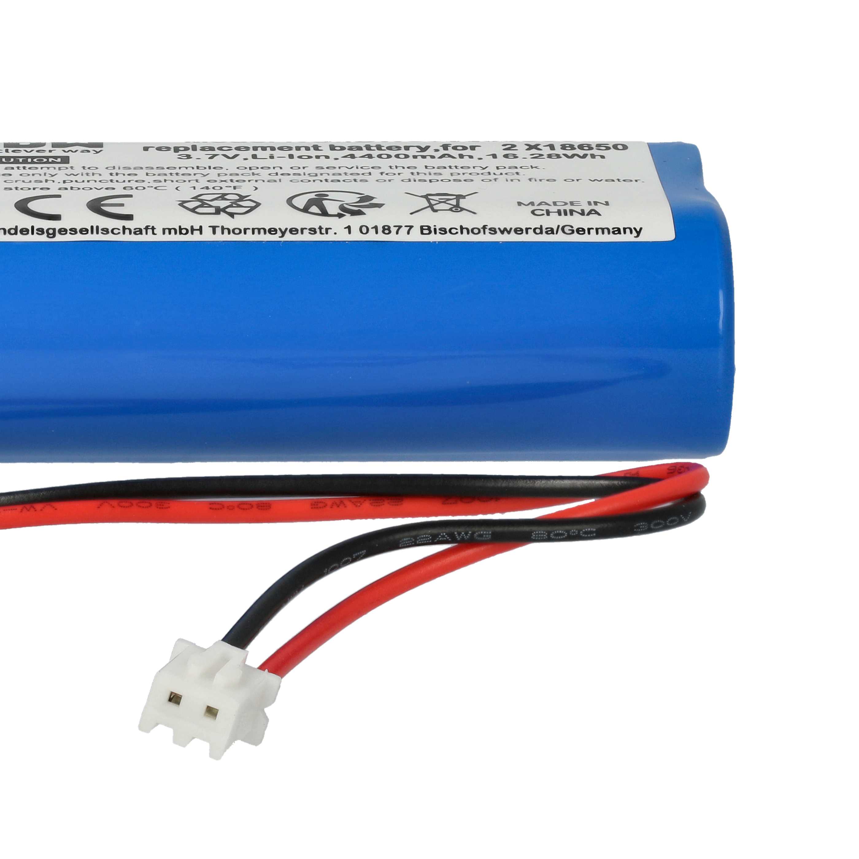 Batterie (10 pcs.) Sigor Nuindie, Numotion, Villeroy & Boch Seoul 2.0, Zafferano Poldina - 4400mAh 3,7V Li-ion