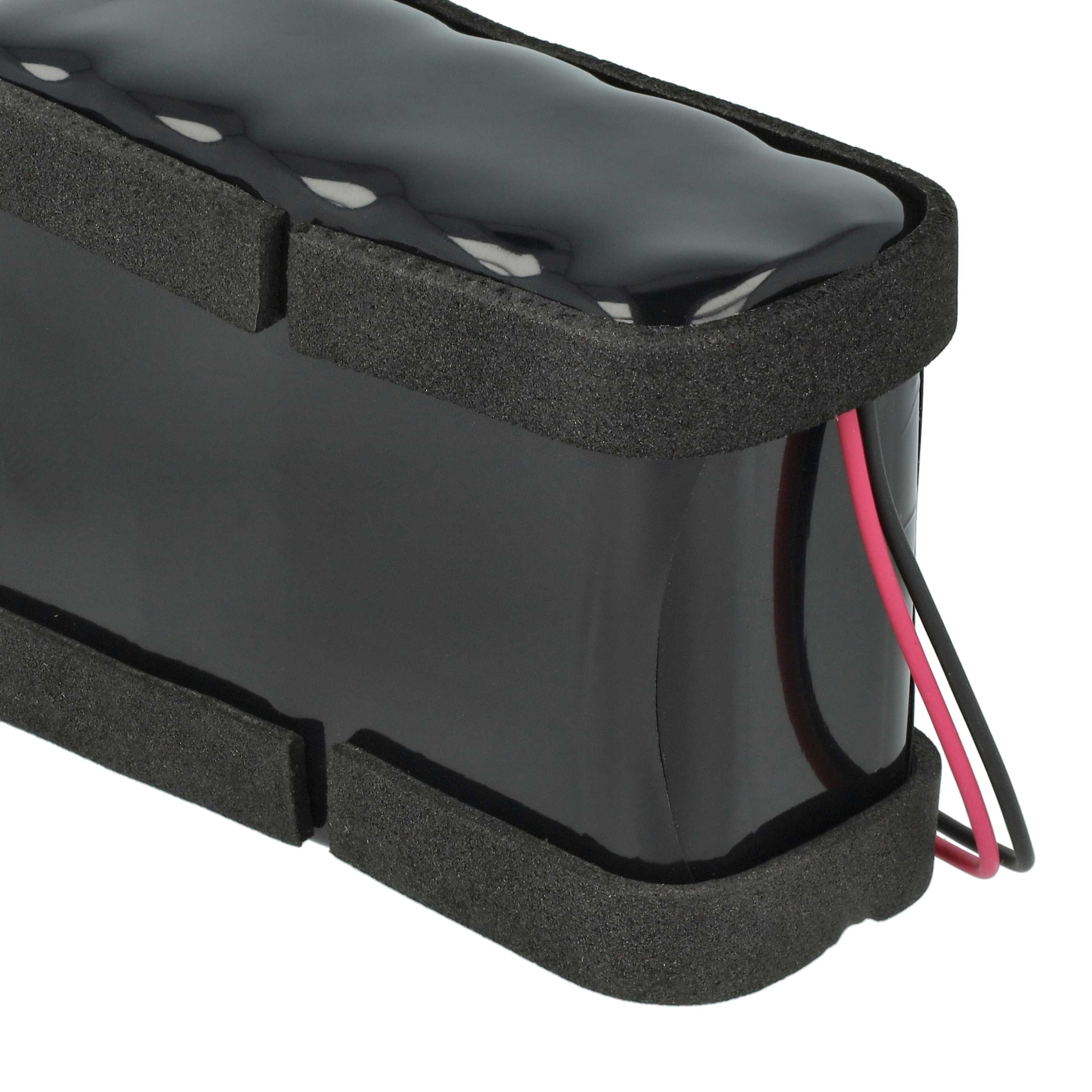 Sliding Gate Operator 2x Battery replaces Besam 33550475, 550473, 45A020BA00004, 550475 - 1500 mAh 12 V NiMH