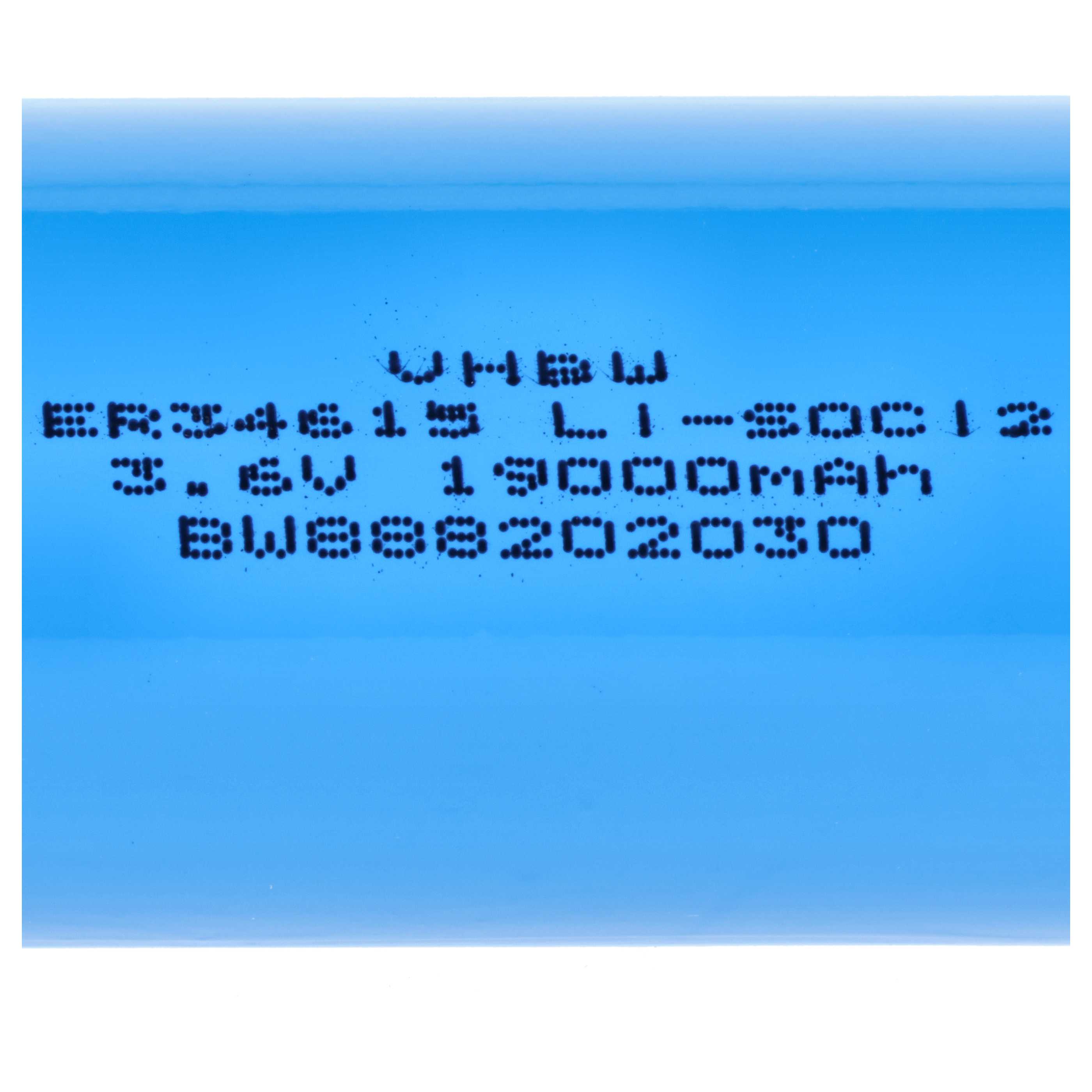 5x Bateria ER34615 - 19000 mAh 3,6 V Li-SOCl2