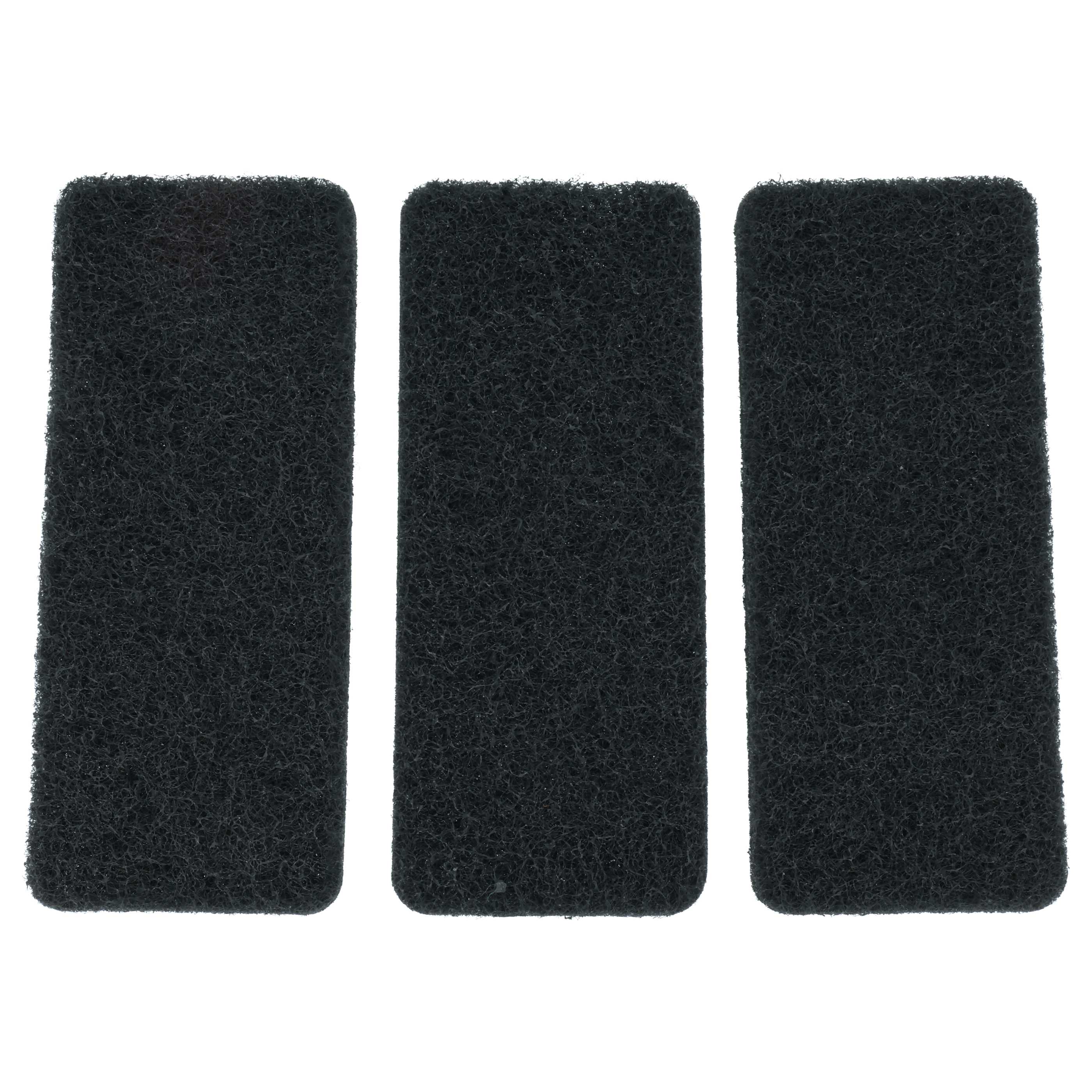 9x filtro carbón activo reemplaza Rotho 6397208080 para cubo, container basura Rotho - 15,9 x 6,9 x 4 cm