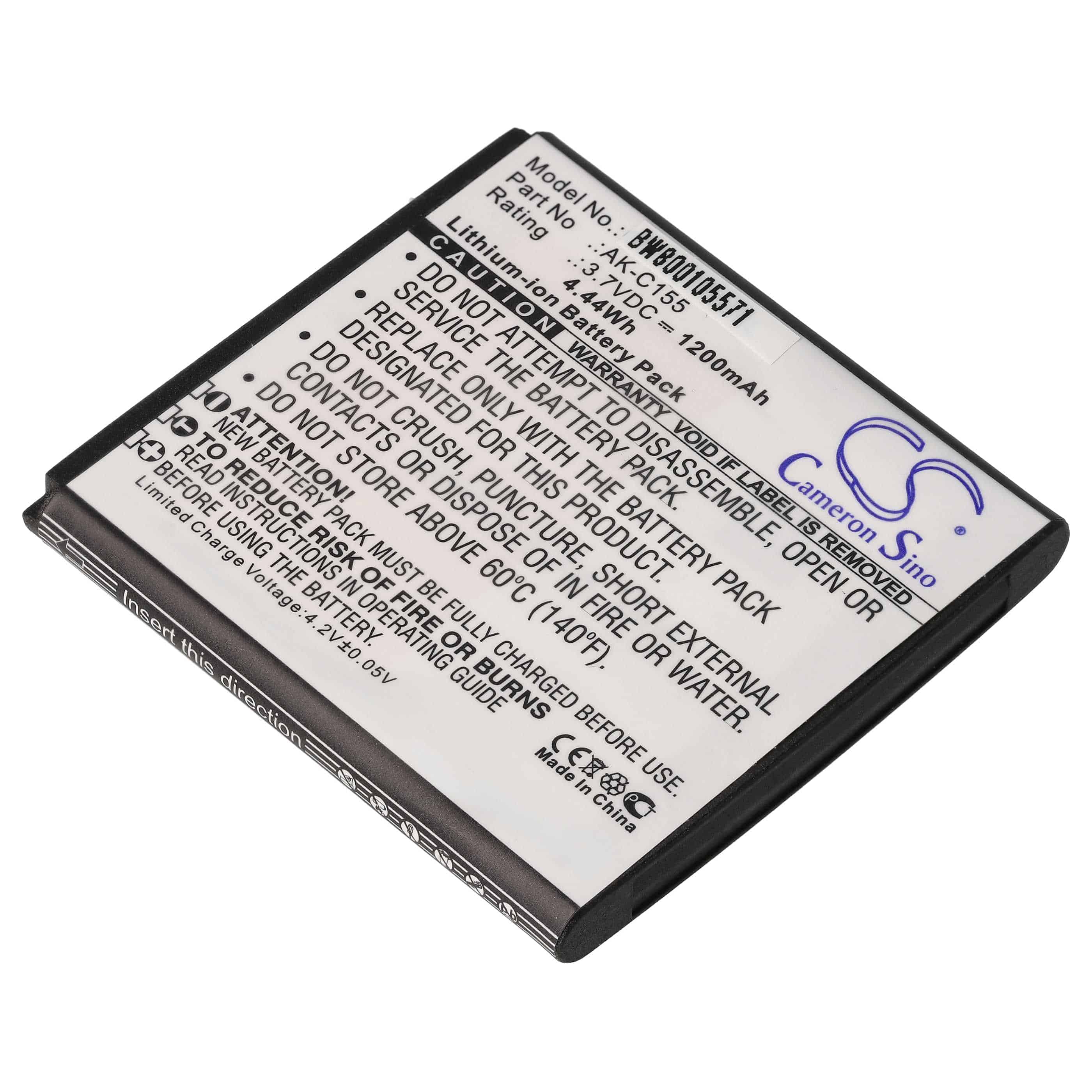 Akumulator do telefonu smartfona zamiennik Emporia AK-C155 - 1200 mAh 3,7 V Li-Ion