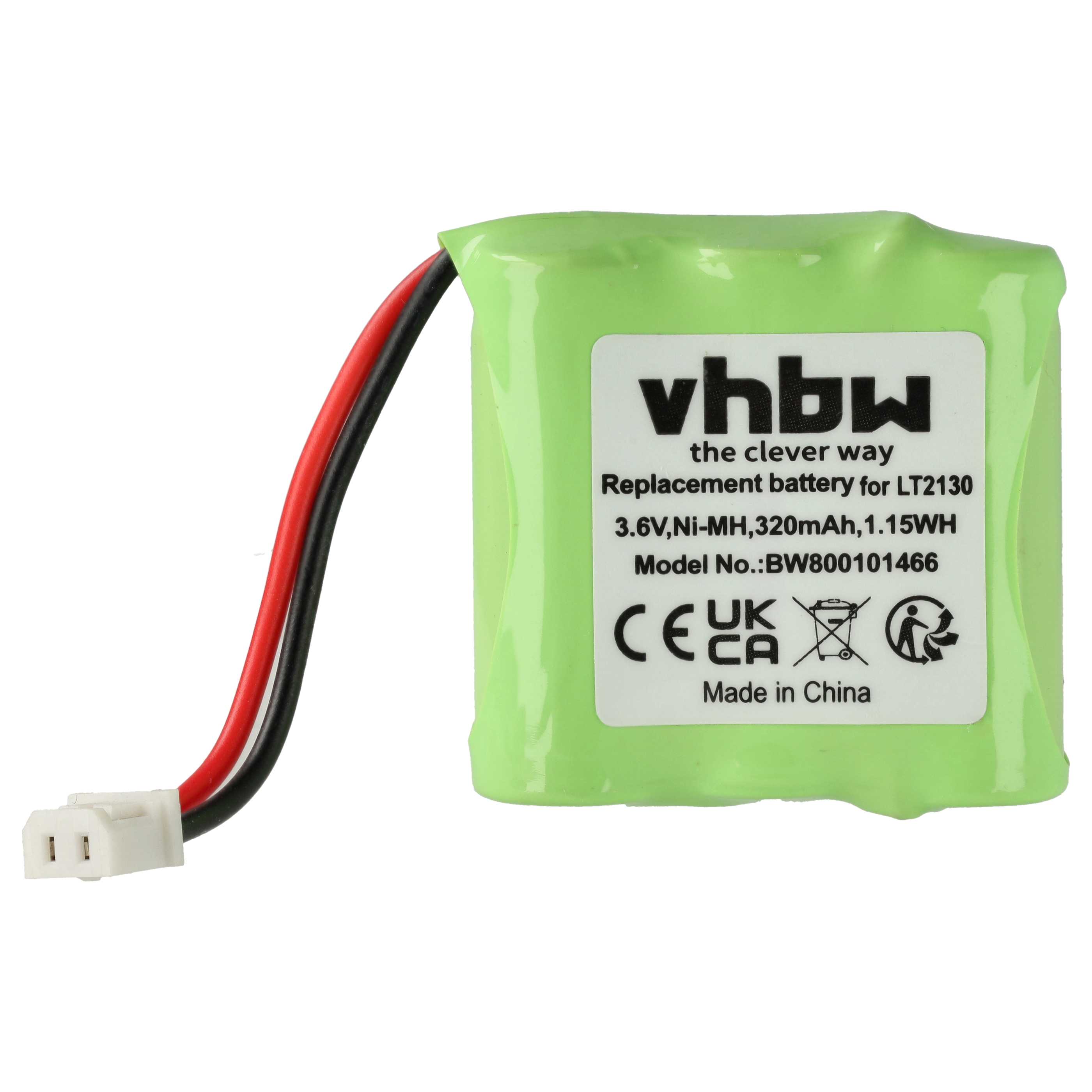 Batterie remplace Loewe LT2130 pour téléphone MBO - 320mAh 3,6V NiMH