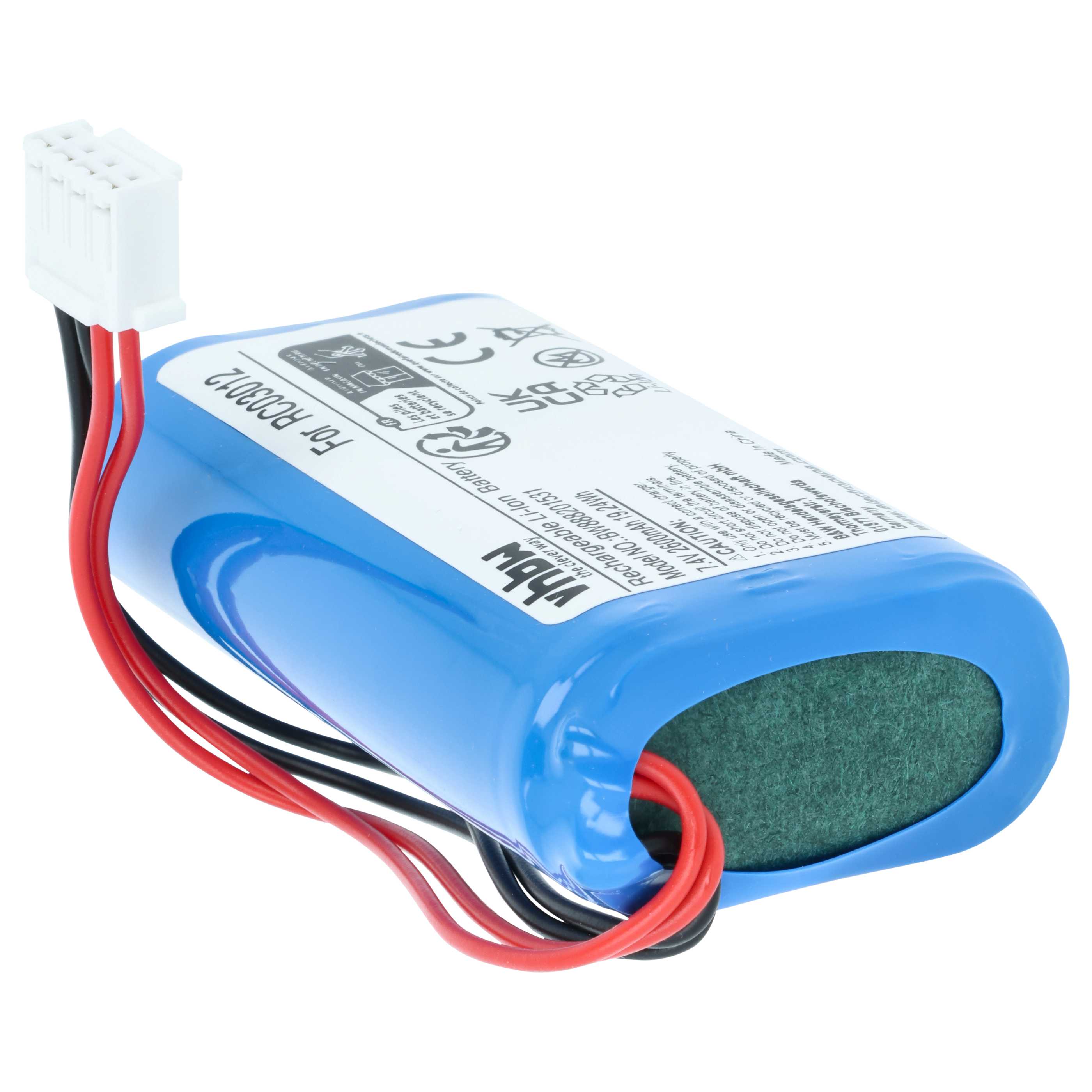 Batterie remplace DJI LGABB4186, RC03012, TI100782 pour drone DJI- 2600mAh 7,4V Li-ion