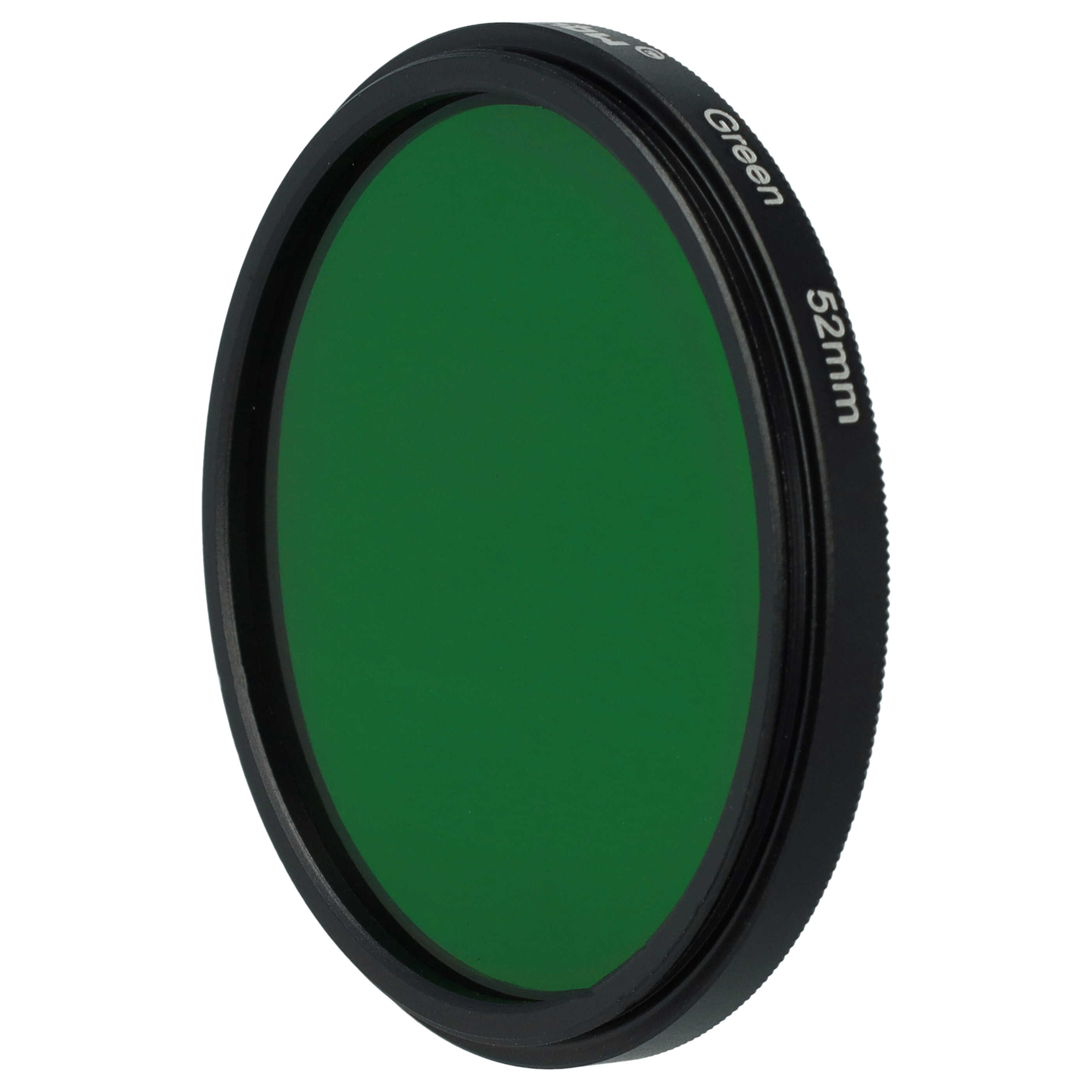 Coloured Filter, Green suitable for Camera Lenses with 52 mm Filter Thread - Green Filter