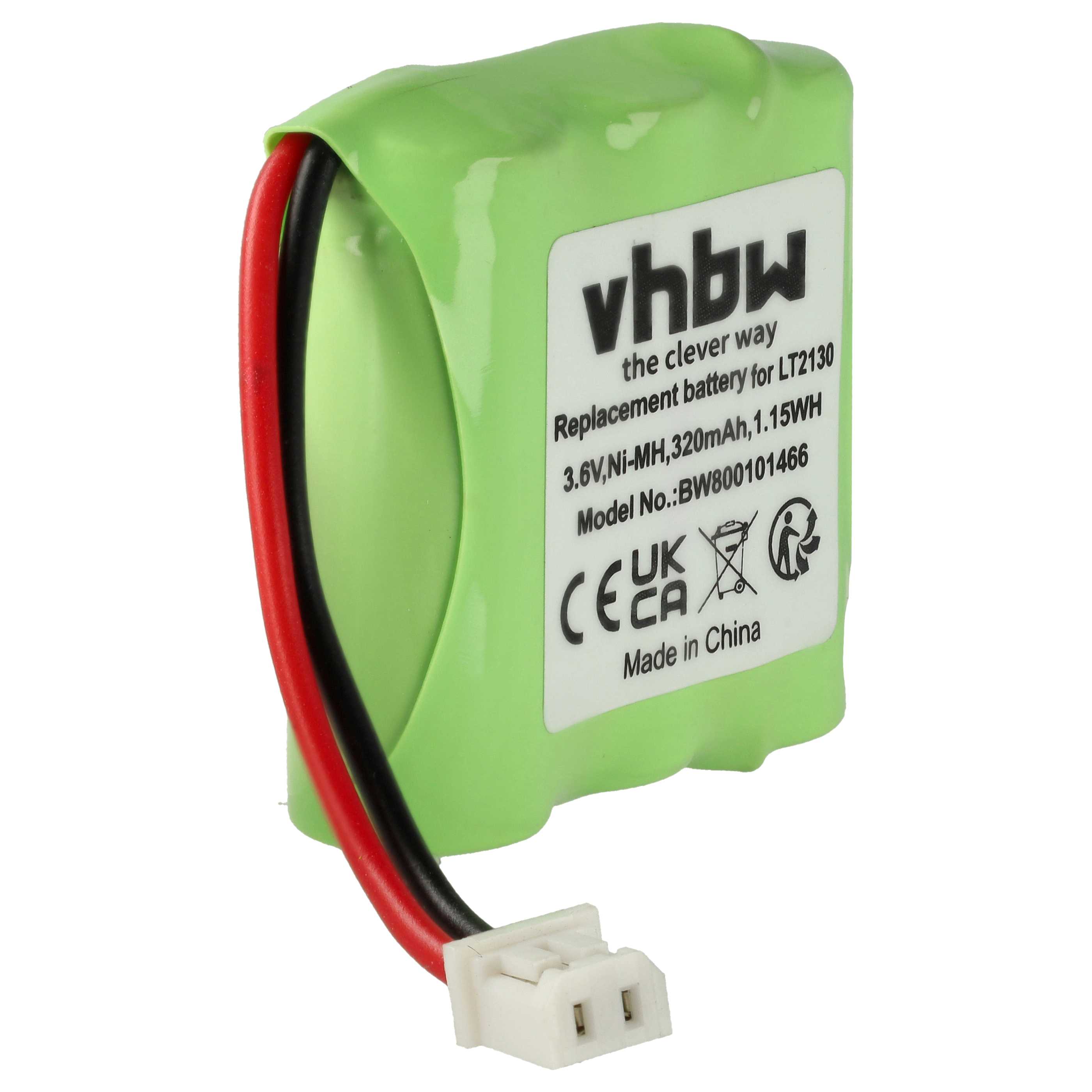 Batterie remplace Loewe LT2130 pour téléphone MBO - 320mAh 3,6V NiMH