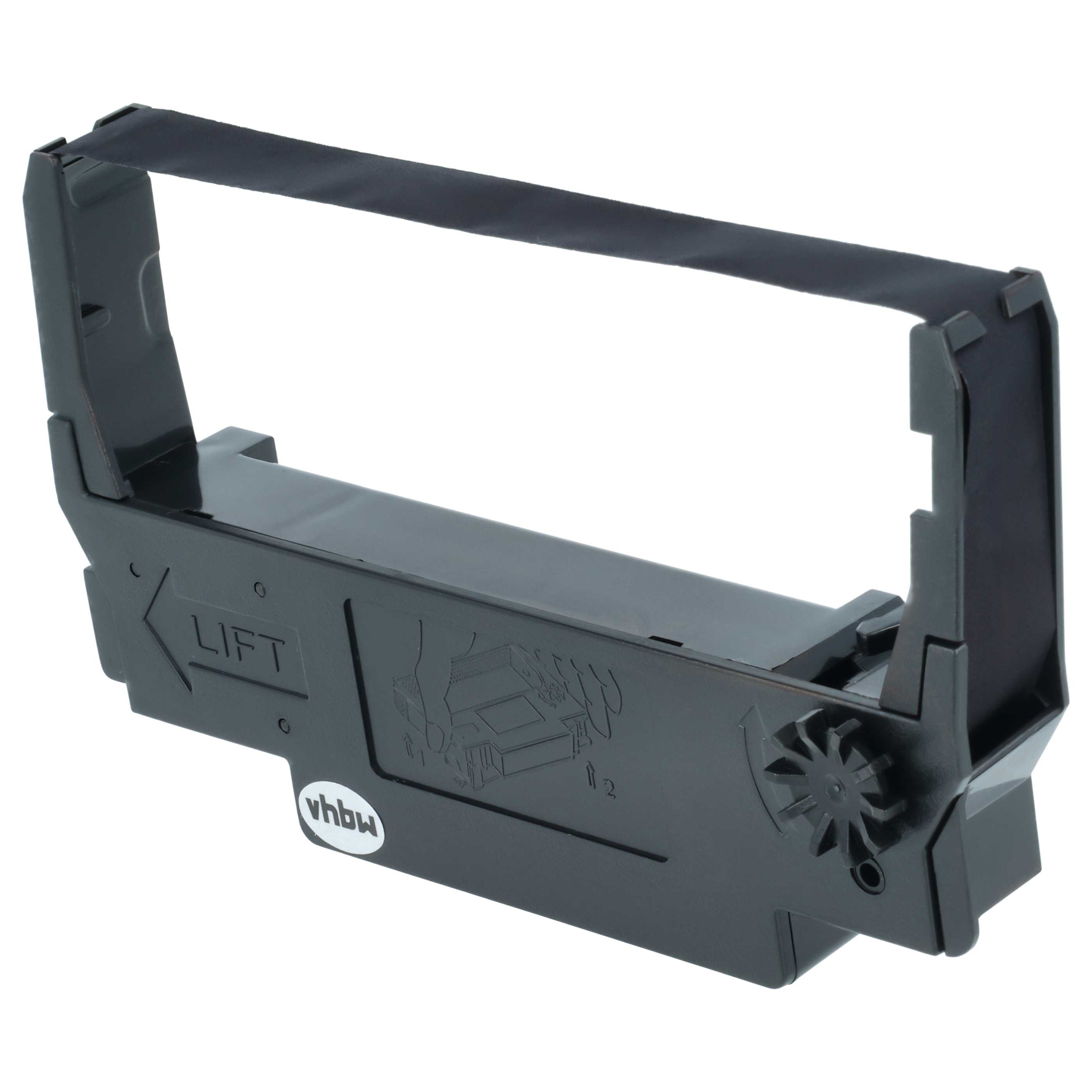 10x Ink Ribbon replaces Epson C43S015451, 655N for Hyundai Dot Matrix, Receipt Printer etc. - Black