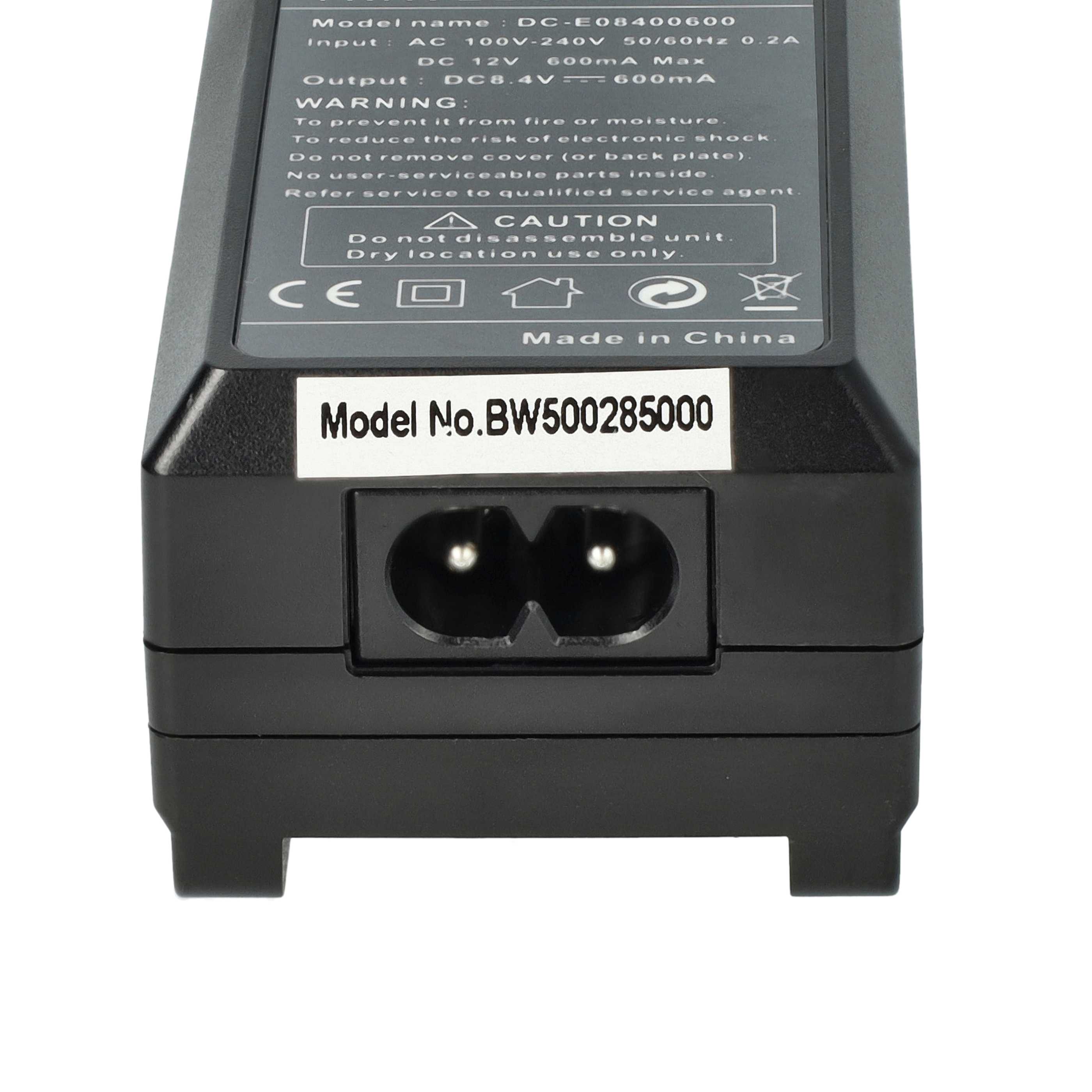 Battery Charger suitable for Canon BP-808 Camera etc. - 0.6 A, 8.4 V