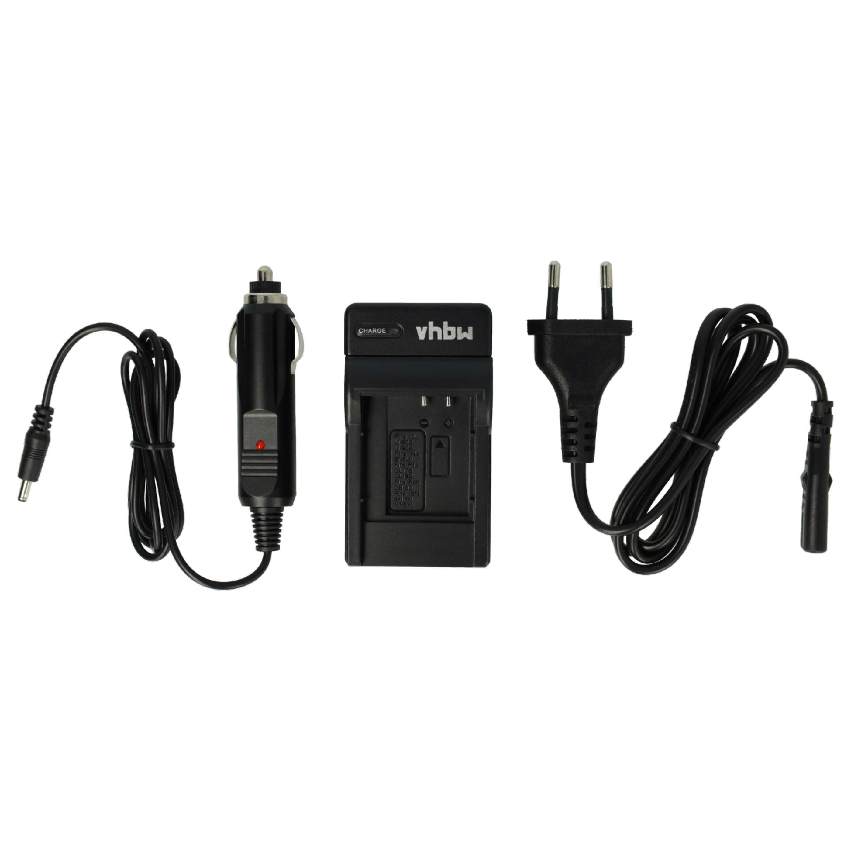 Battery Charger replaces Pentax D-BC92E suitable for Optio WG-10 Camera etc. - 0.6 A, 4.2 V