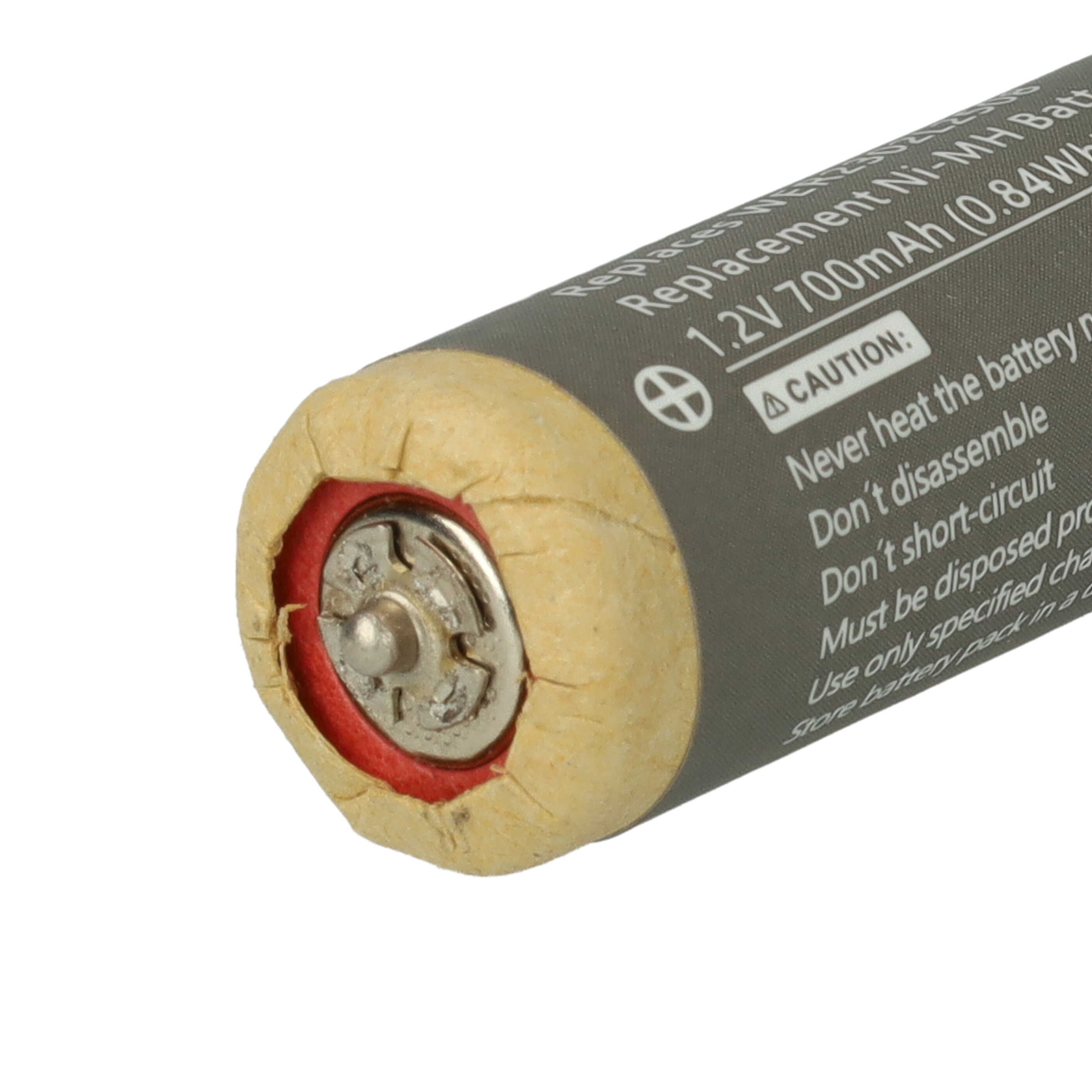 Batterie remplace Panasonic WER2302L2508 pour rasoir électrique - 700mAh 1,2V NiMH
