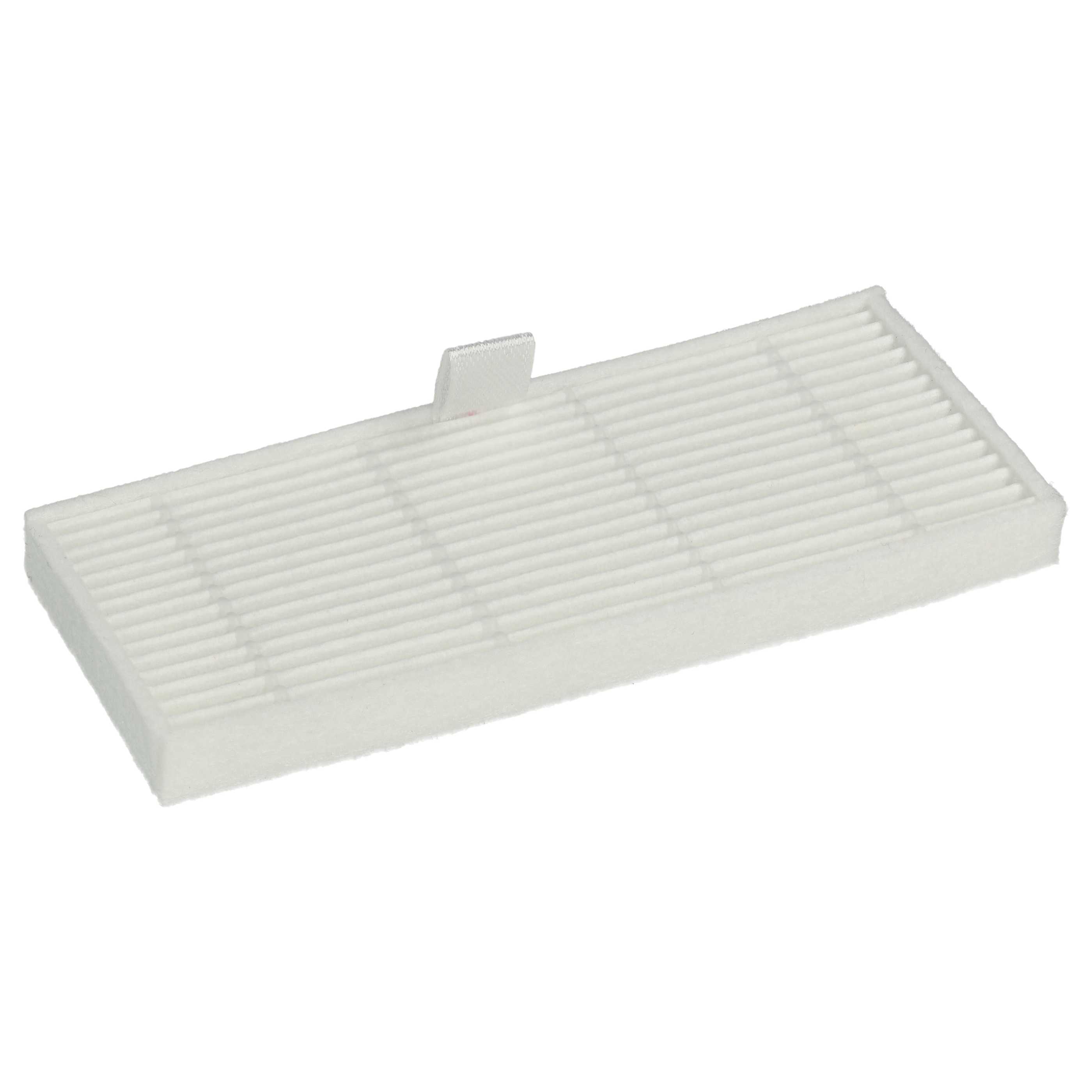Lot de 6x filtres filtre mousse, filtre particules fines pour aspirateur robot Proscenic M8 Pro