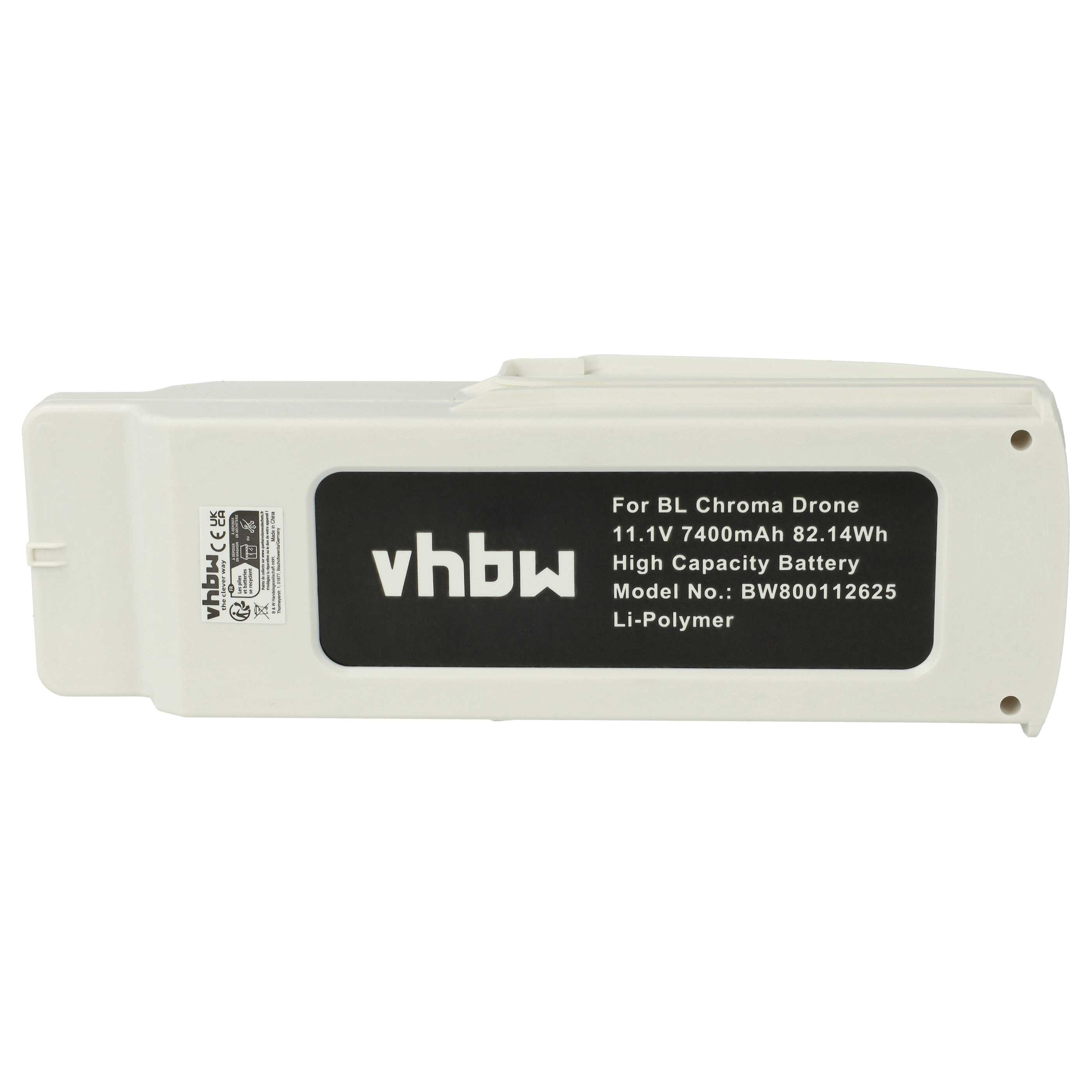 Batterie pour drone Blade, Chroma BLH8619- 7400mAh 11,1V Li-polymère