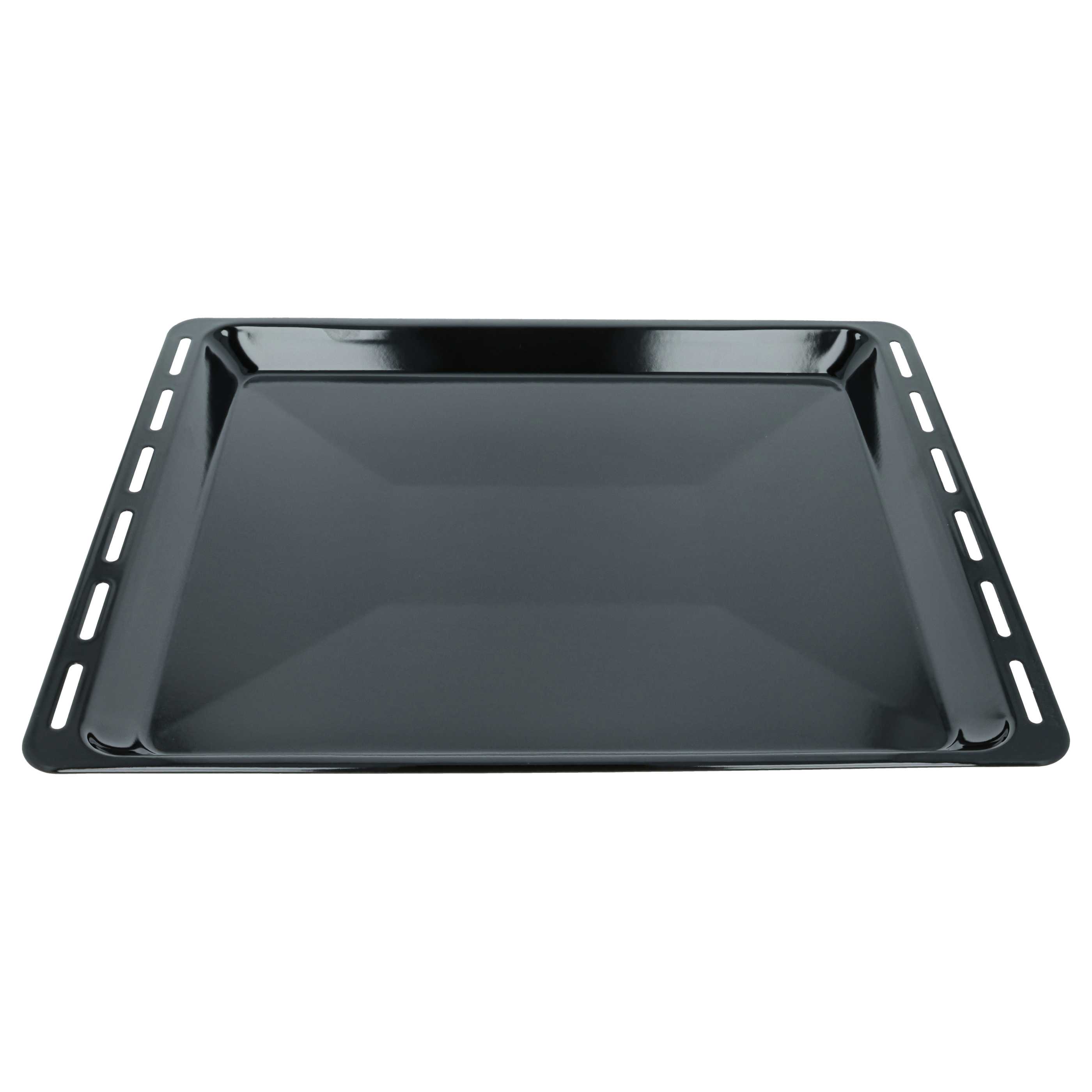 Plaque remplace Amica 00434175, 00435847, 00574876, 00574912 pour four - 46,5 x 37 x 3 cm, anti-adhésif noir