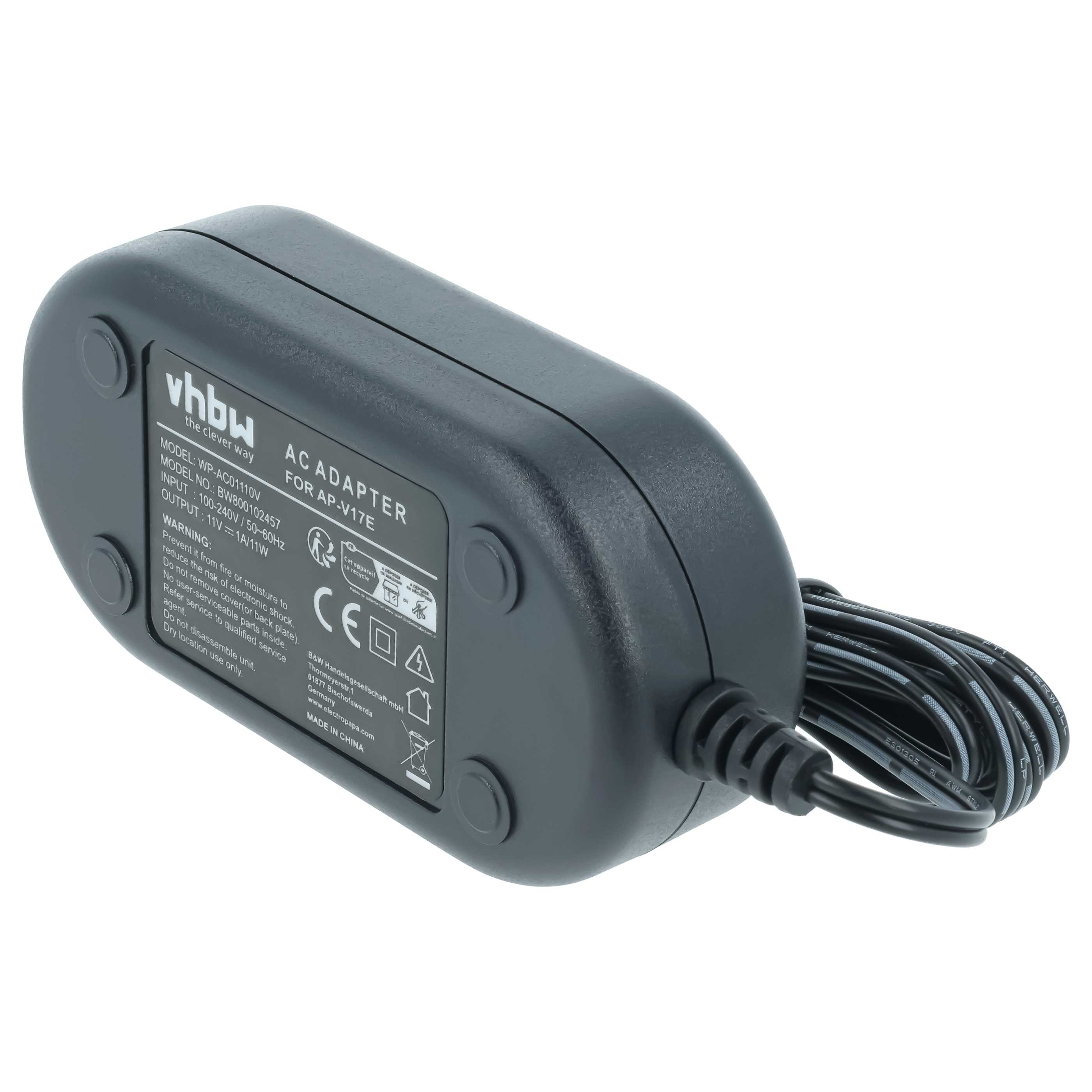 Power Supply replaces AP-V14E AP-V14U AP-V16 AP-V15 AP-V15E AP-V17 AP-V15U AP-V16E for Camera - 2 m 1.0 A