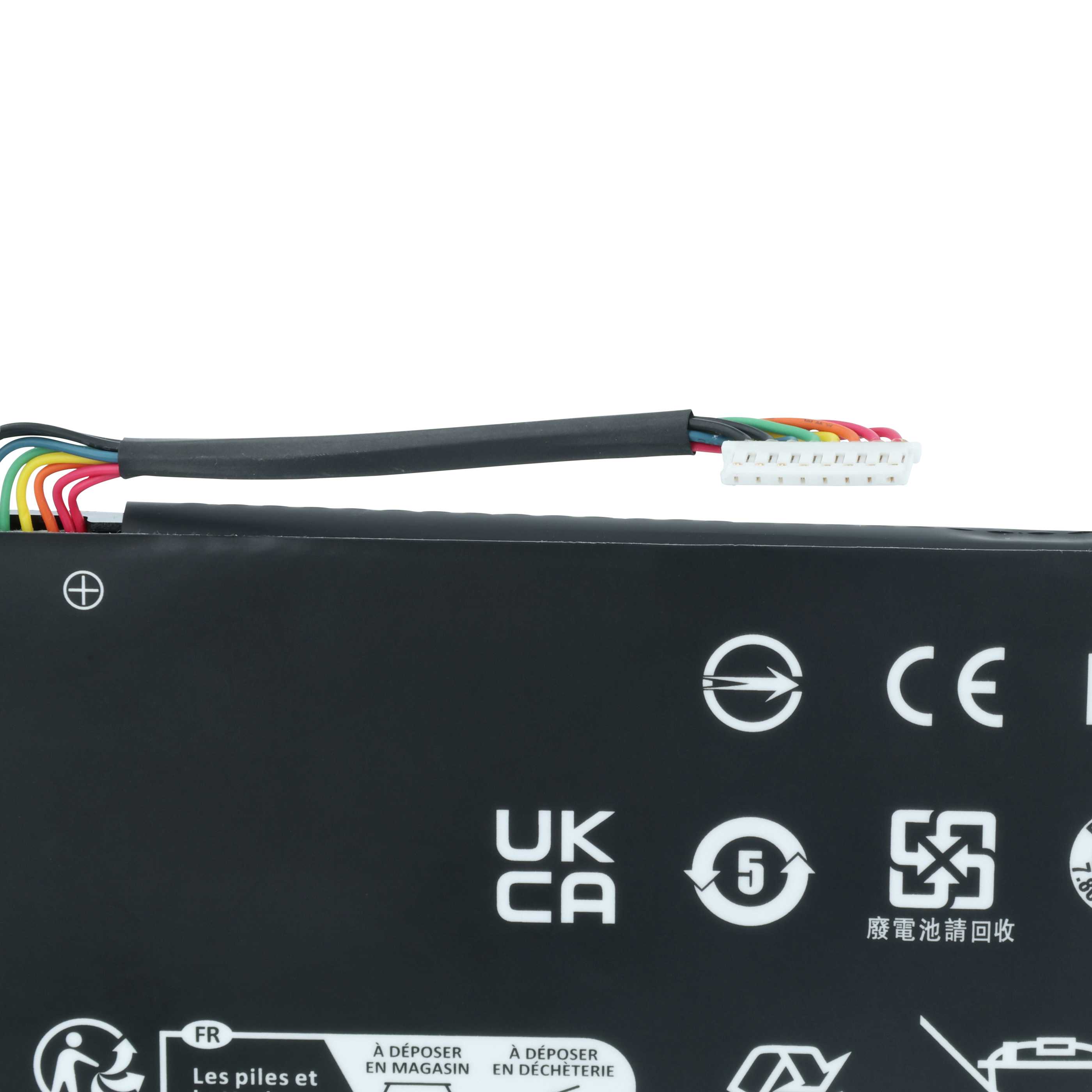 Batteria sostituisce Acer AC14B13J, 4ICP5/57/80, AC14B18J per notebook - 3500mAh 11,4V Li-Poly