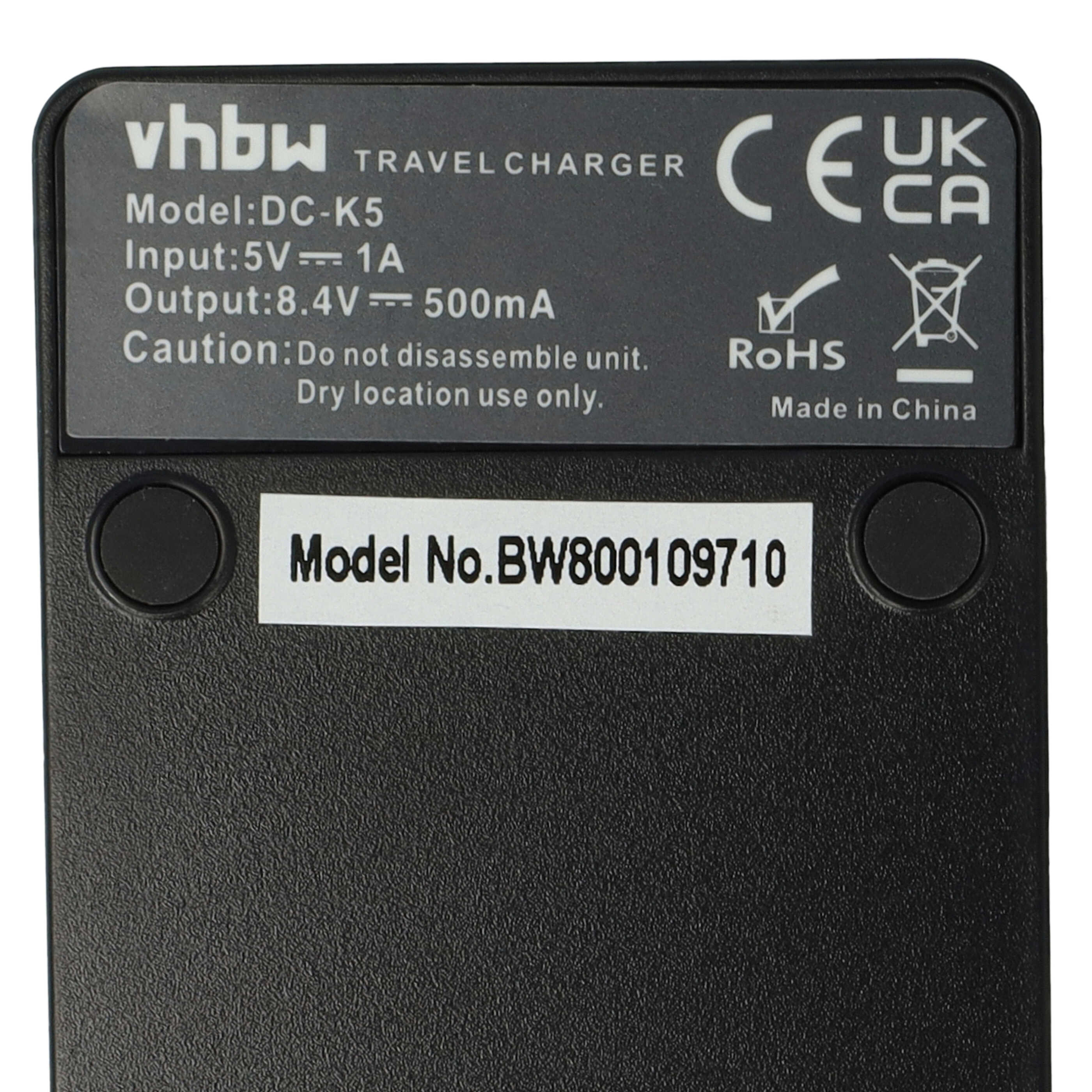 Battery Charger suitable for Sony NP-FP30 Camera etc. - 0.5 A, 8.4 V