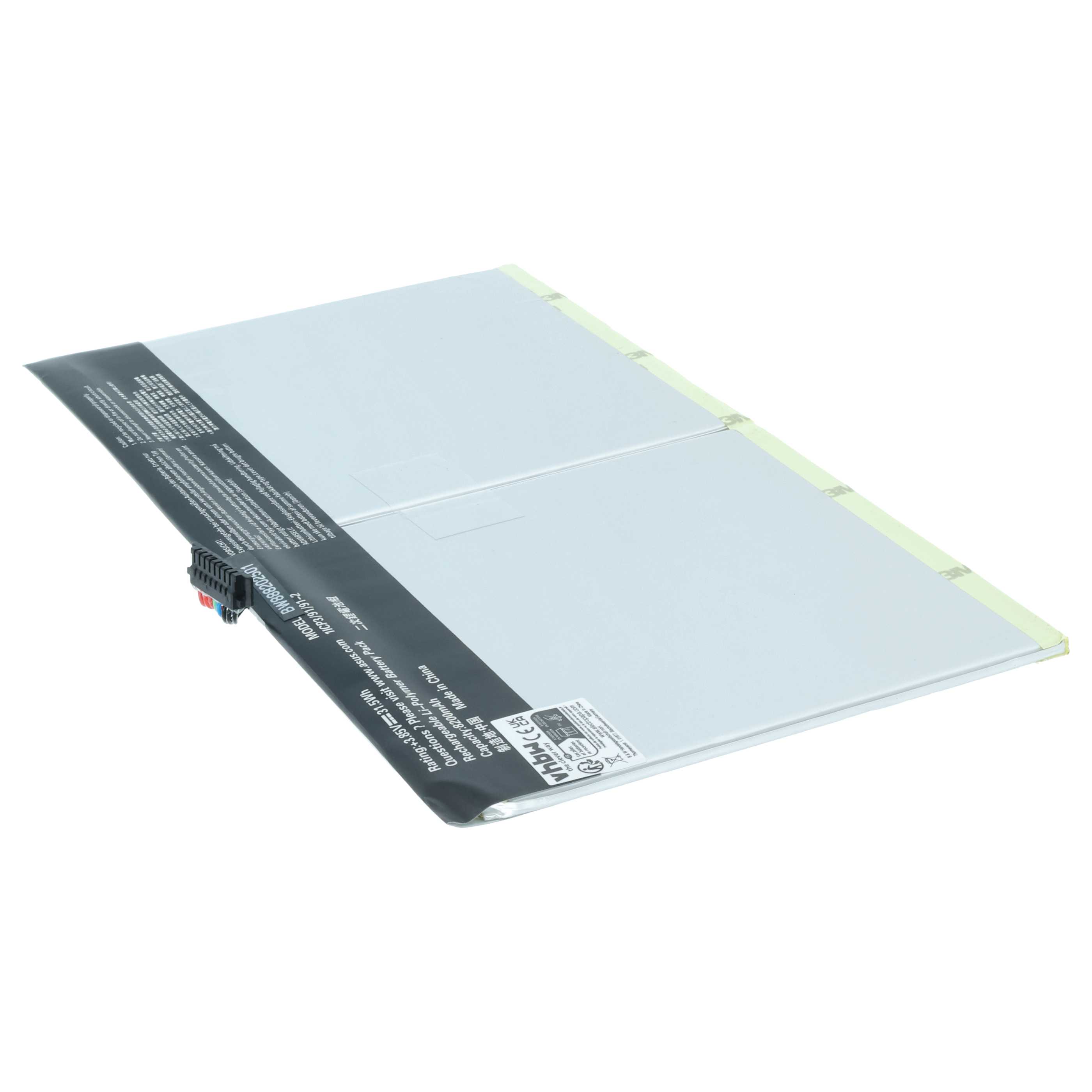 Batteria per tablet sostituisce Asus 0B200-02120000, 0B200-02120100, AD2068520 - 8200mAh 3,85V Li-Poly