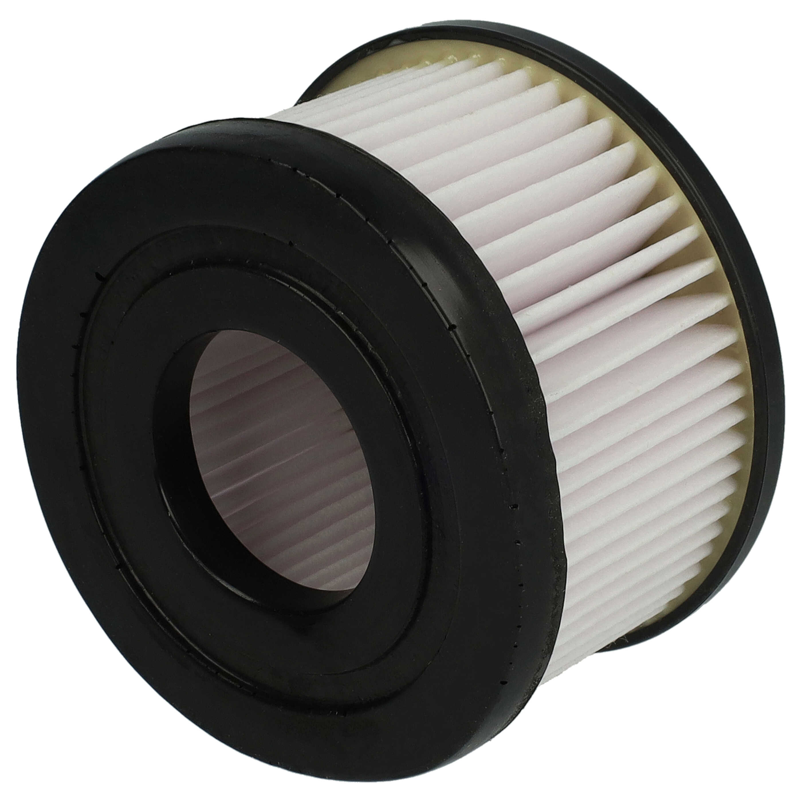 Filtro reemplaza Rowenta ZR009004, 3221614007446 para aspiradora - filtro plisado, negro / blanco