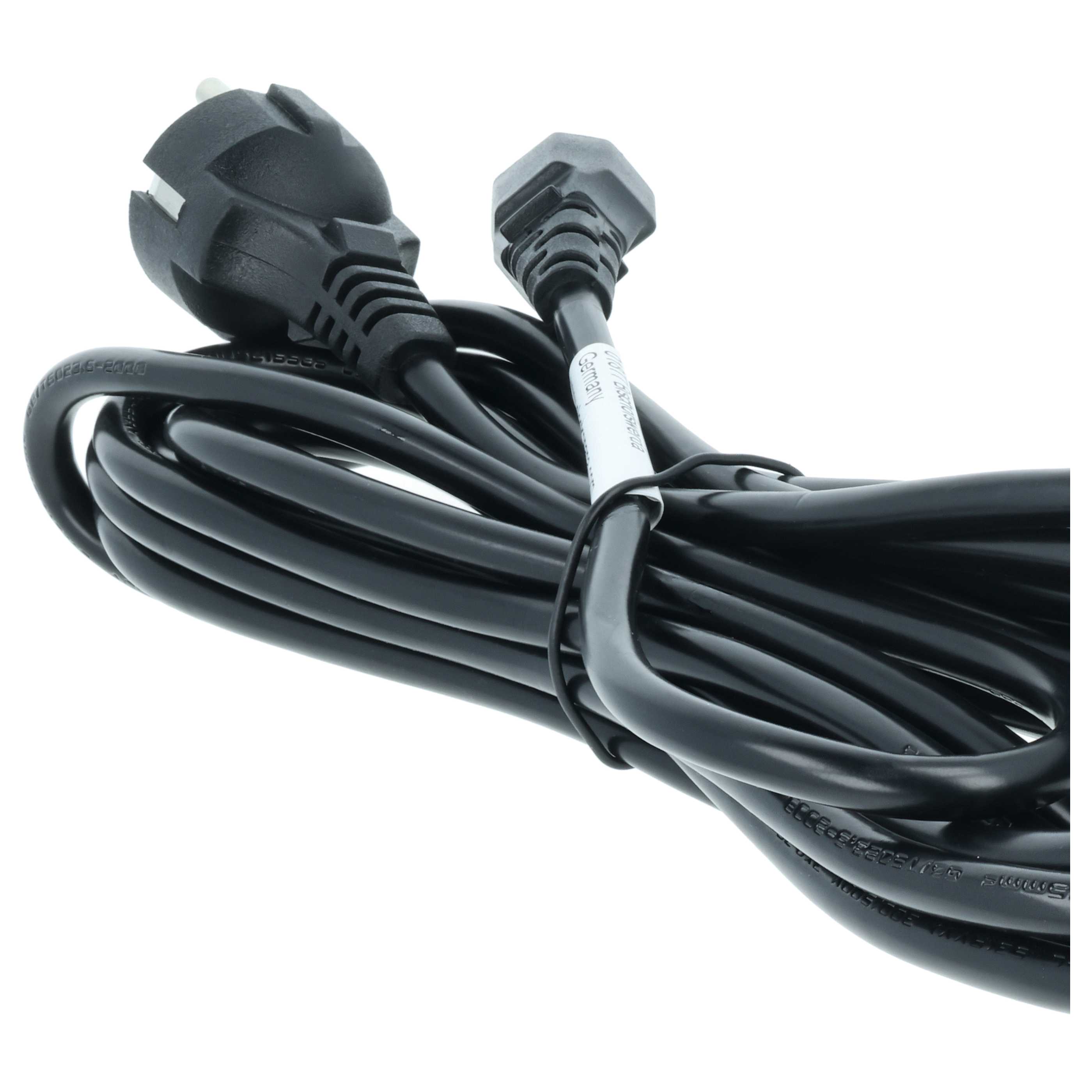 C5 Power Cable Euro Plug suitable for Vorwerk VR200 base station, VR300 base station Robot Vacuum Cleaner - 5