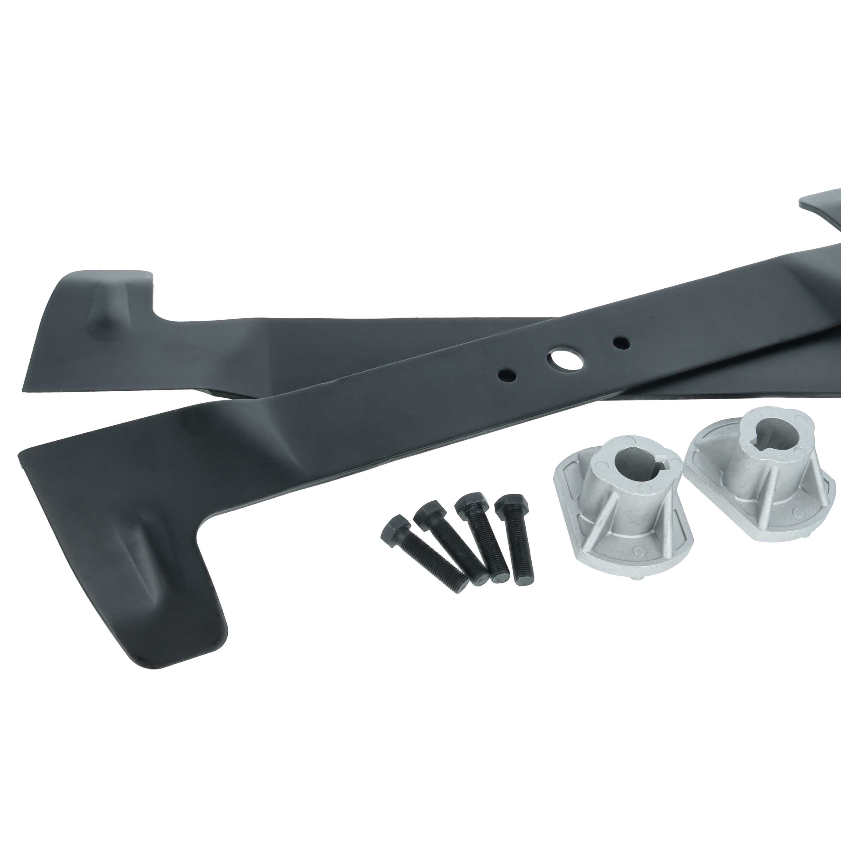 2x Exchange Blade replaces Brill CG82004341, CG82004340 for Cordless Lawnmower etc. - steel, black