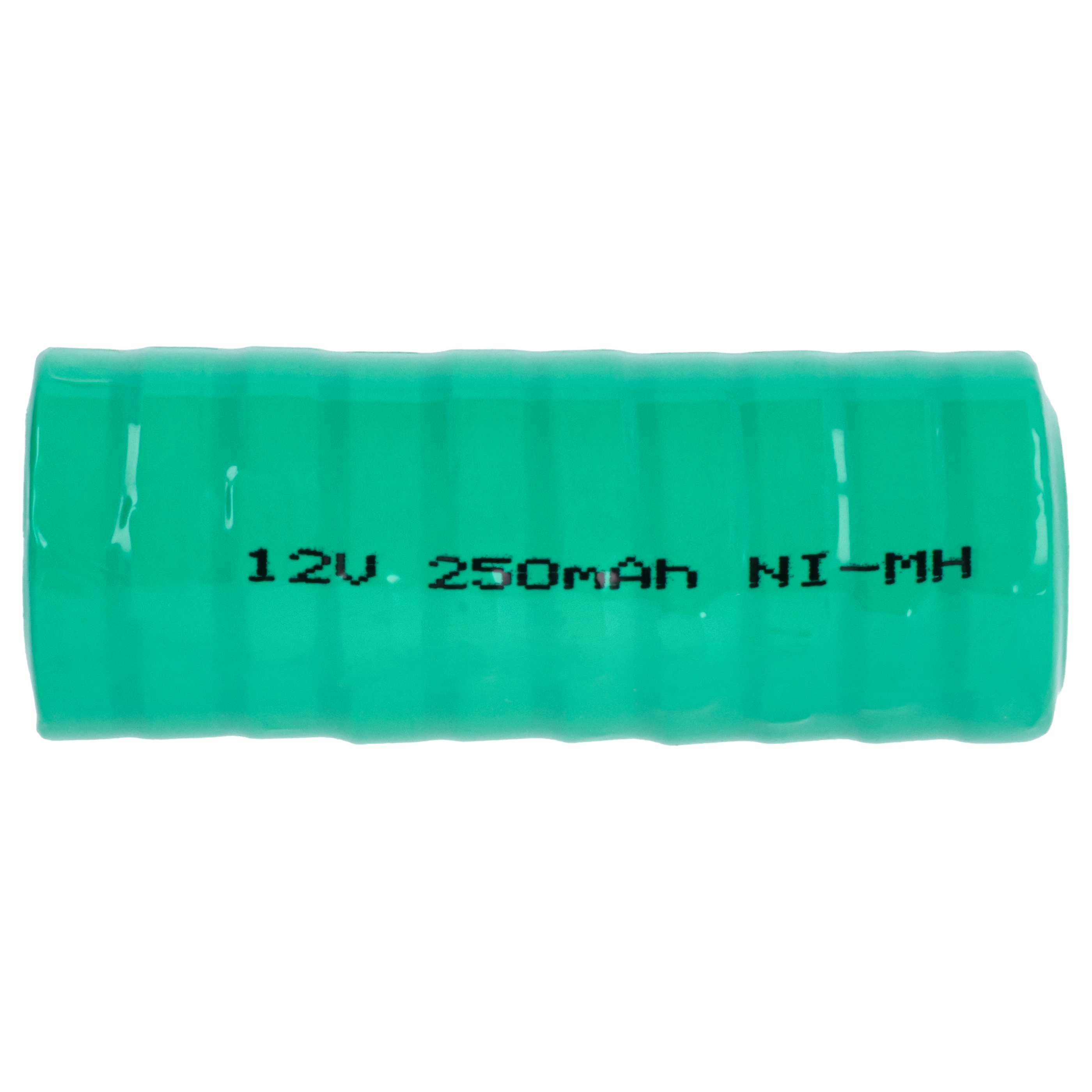 10x Button Cell Battery Type V250H for Model Building Solar Lamps etc. - 250 mAh 12 V NiMH