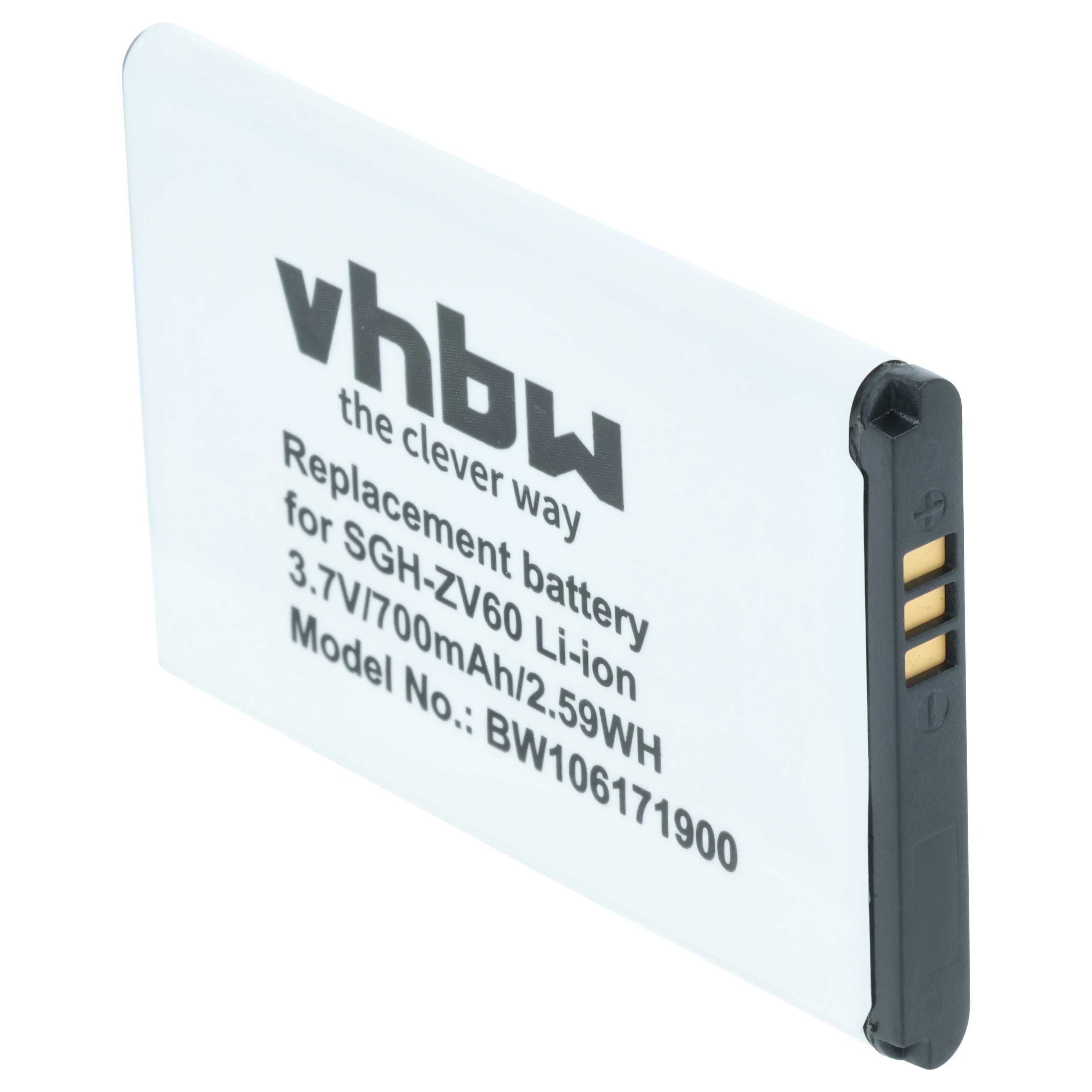 Akumulator do telefonu smartfona zamiennik Samsung AB463651BABSTD, AB463651BA - 700 mAh 3,7 V Li-Ion