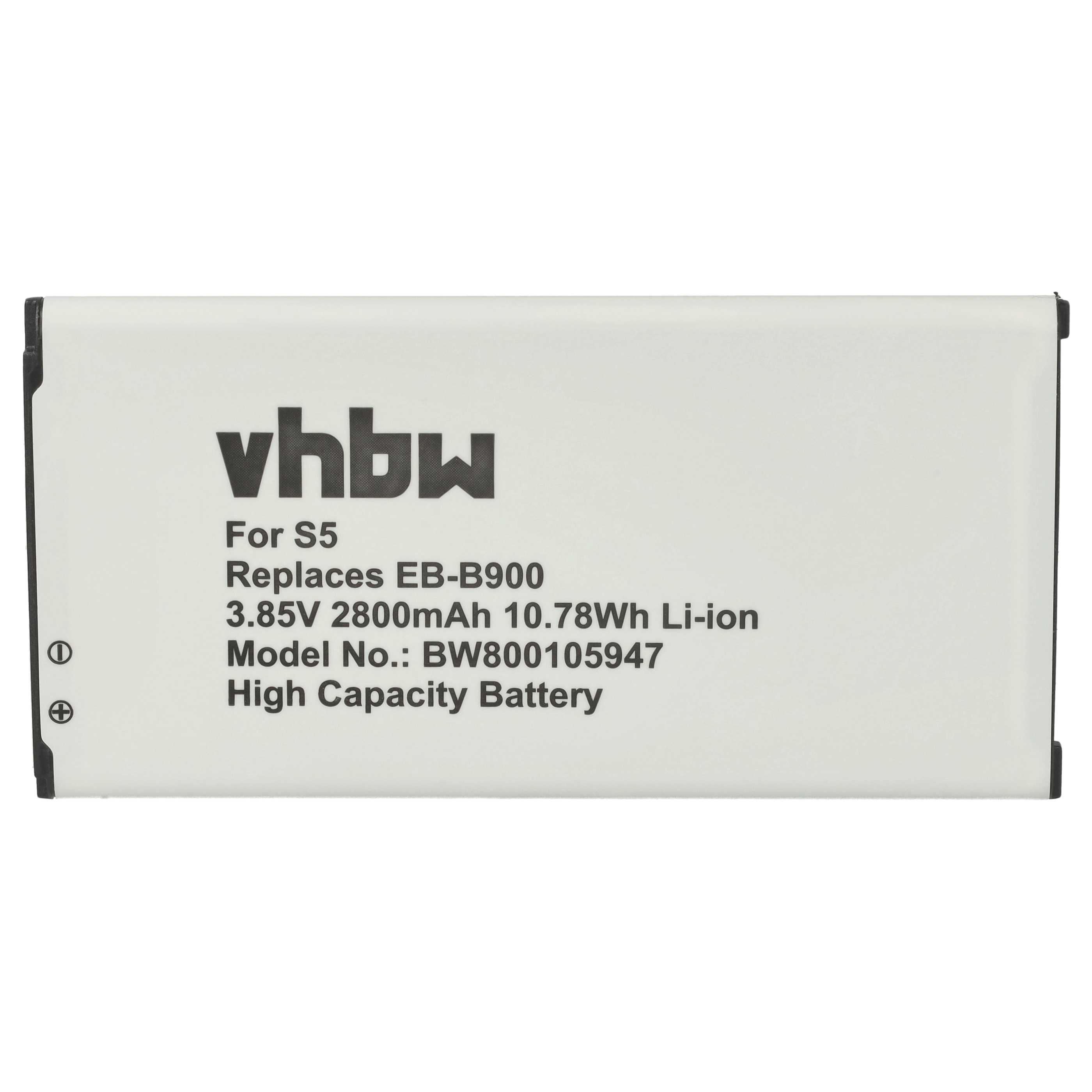 Akumulator do telefonu smartfona zamiennik Samsung EB-B900BBE, EB-B900BC, EB-B900 - 2800 mAh 3,85 V Li-Ion