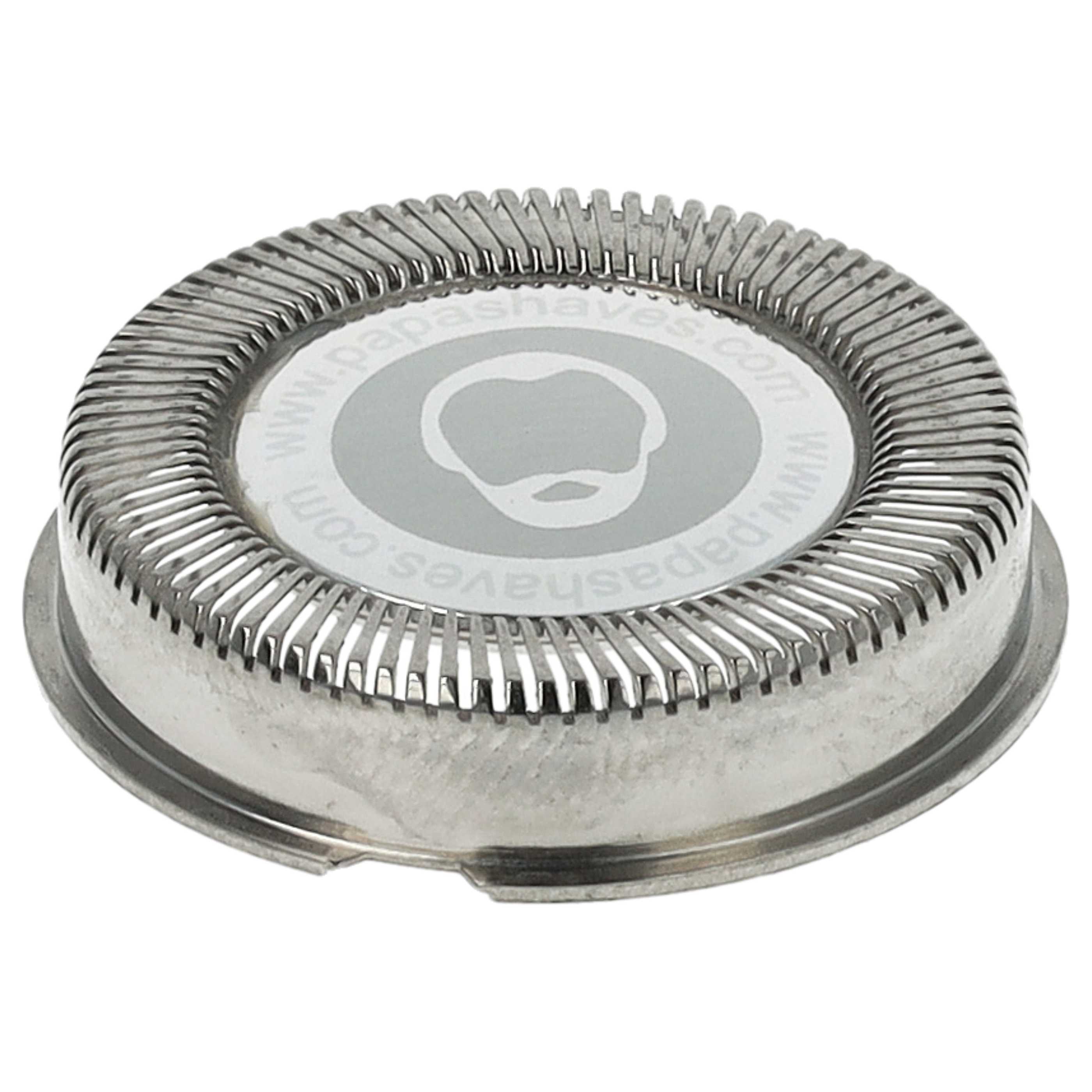 6x shaving head as Replacement for Philips HQ8/53, HQ8/5 for Philips Shaver - Stainless Steel