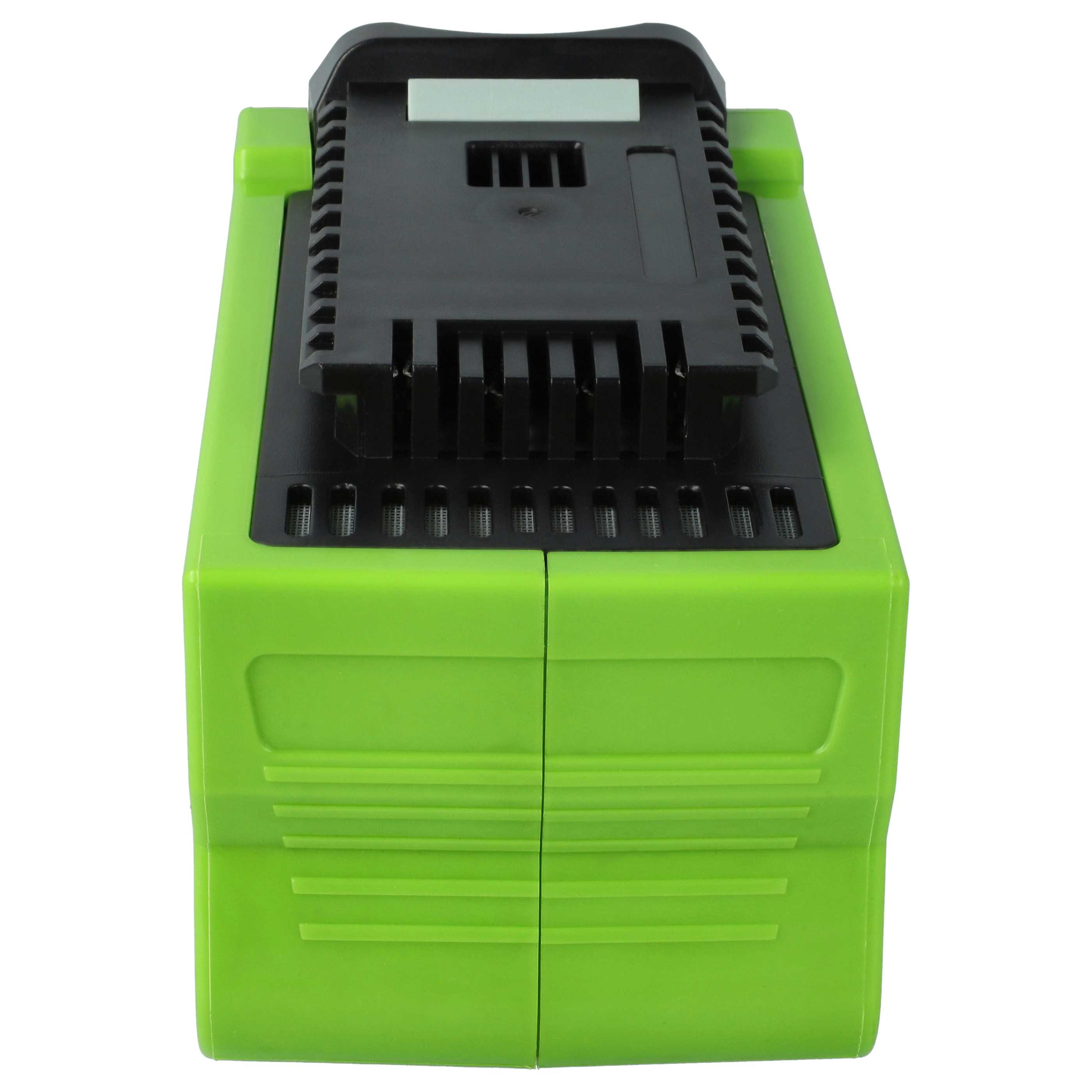 2x Battery replaces Cramer 40V220, 40V110 - 5 Ah 40 V Li-Ion, black / green