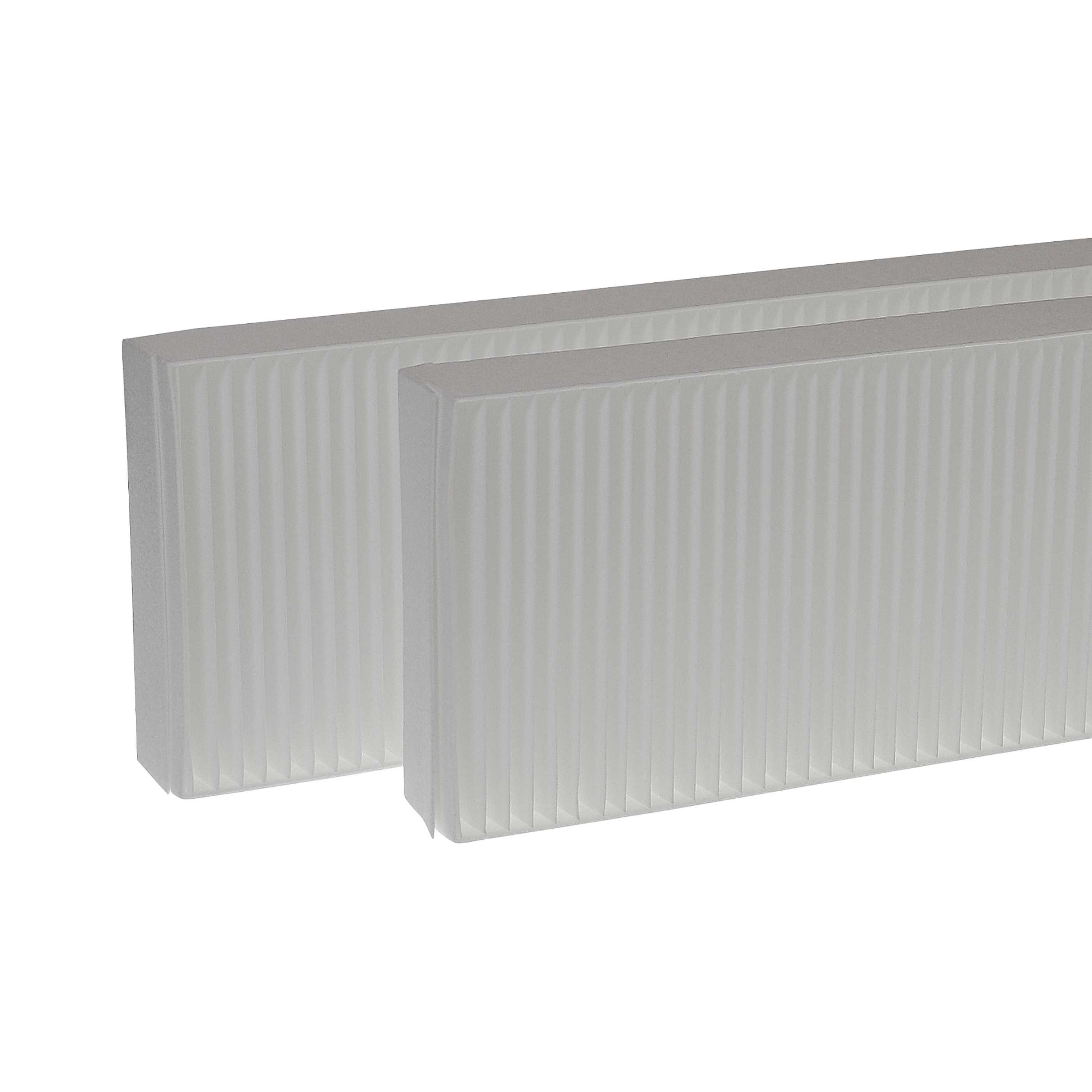 2-tlgs. Filterset als Ersatz für Zehnder 527003440 für Zehnder Lüfter - 48 x 18 x 10 cm