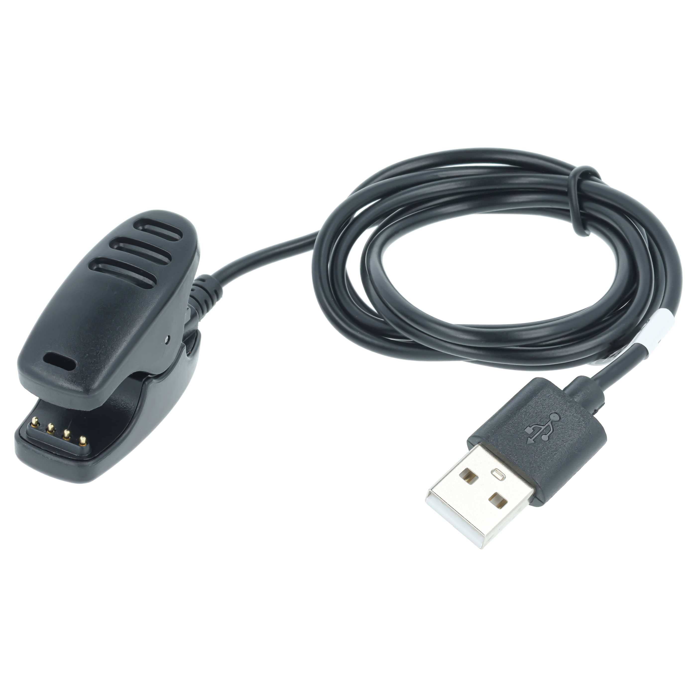 Ladestation passend für Suunto 3 Fitness Watch Fitnesstracker - 100 cm, USB-Stecker
