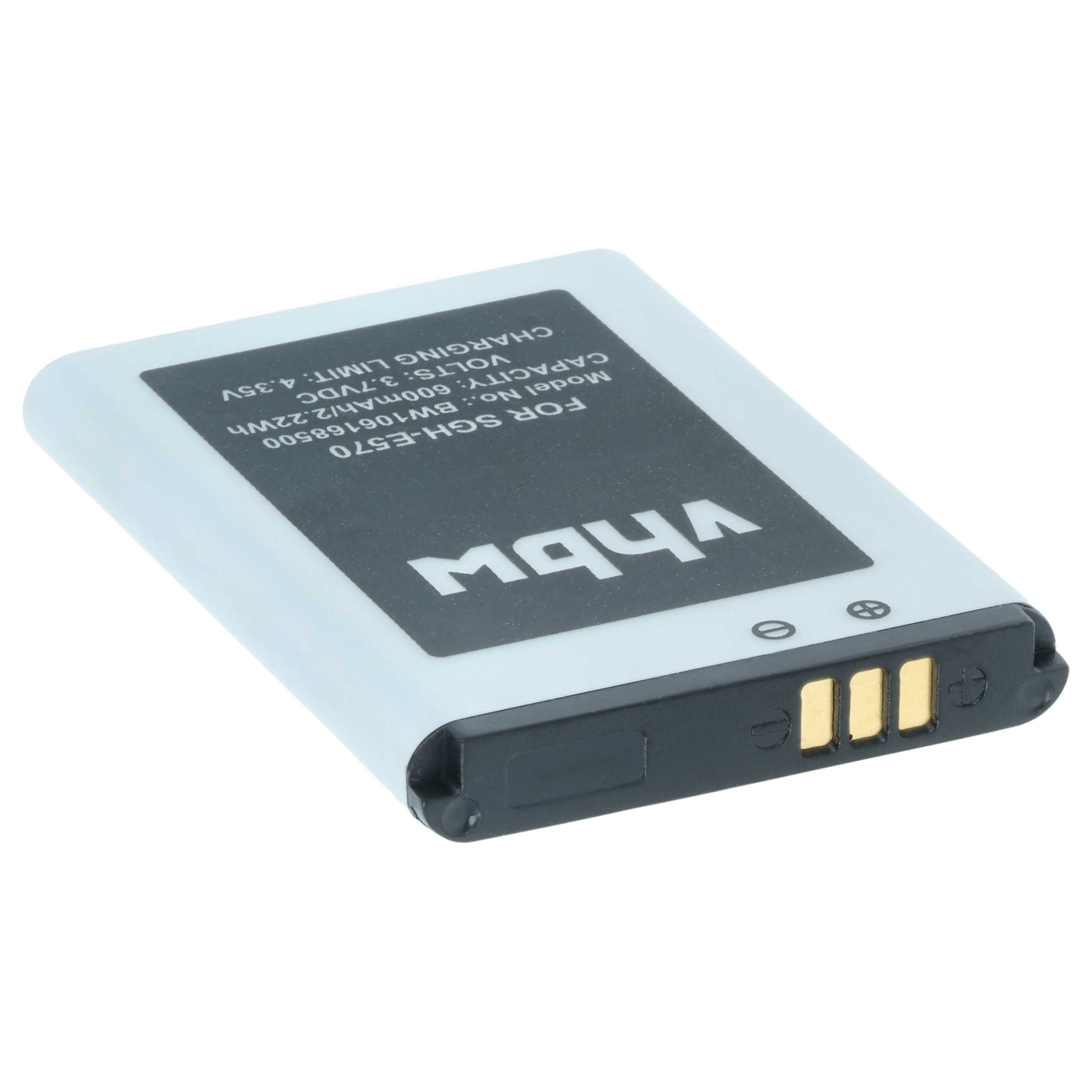 Akumulator do telefonu smartfona zamiennik Samsung AB503442BUCSTD, AB503442BE - 600 mAh 3,7 V Li-Ion