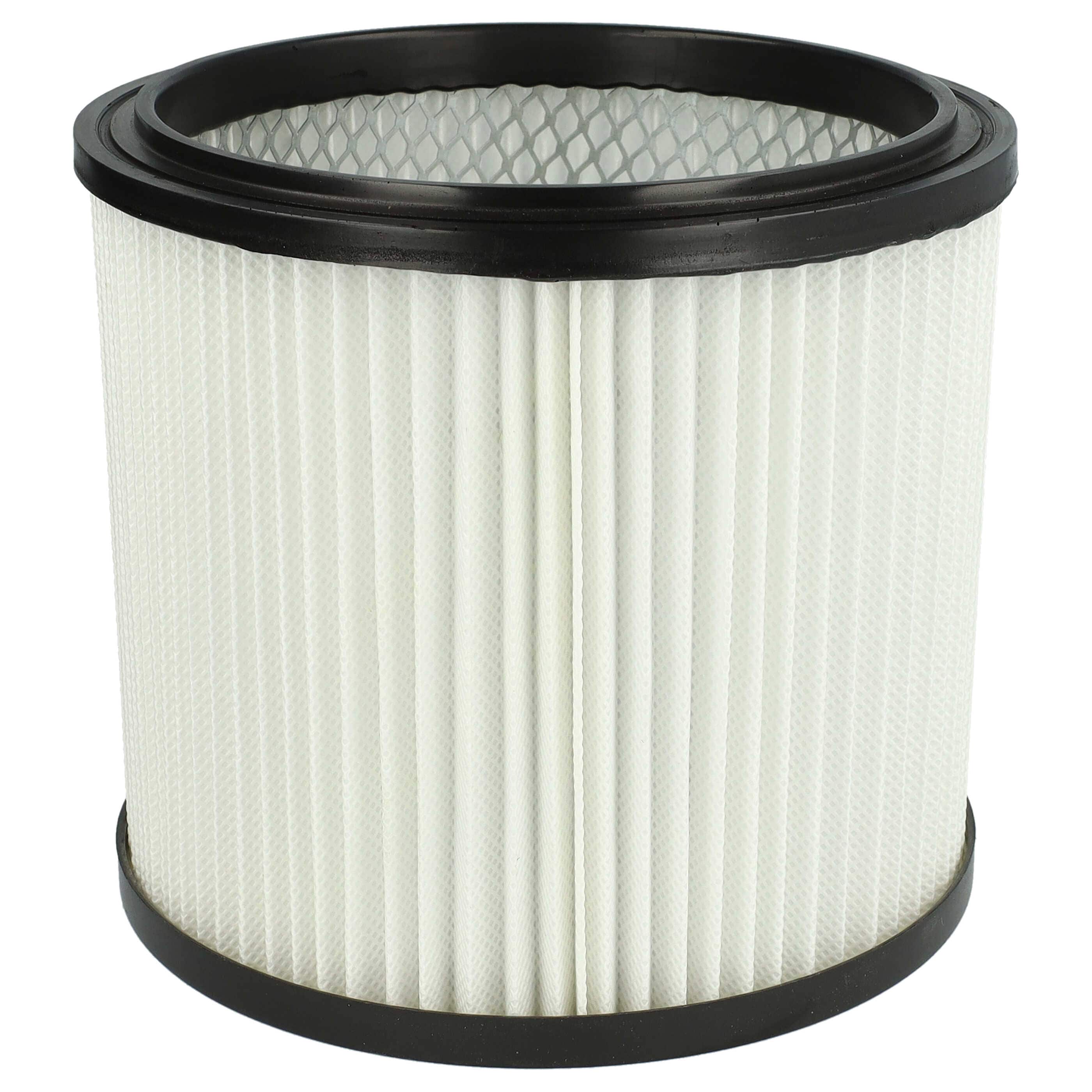 1x cartridge filter replaces Einhell 2351110 for LIV Vacuum Cleaner, black / white