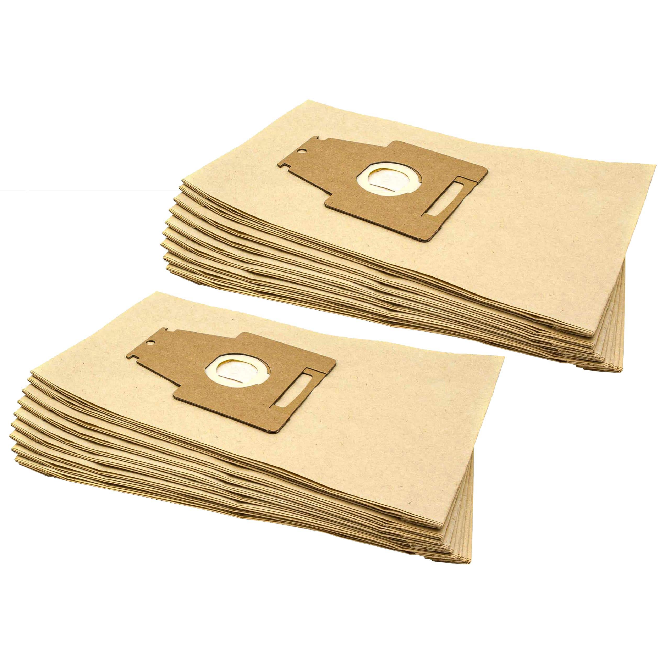 20x Sac remplace Bosch taille P pour aspirateur Bosch - papier