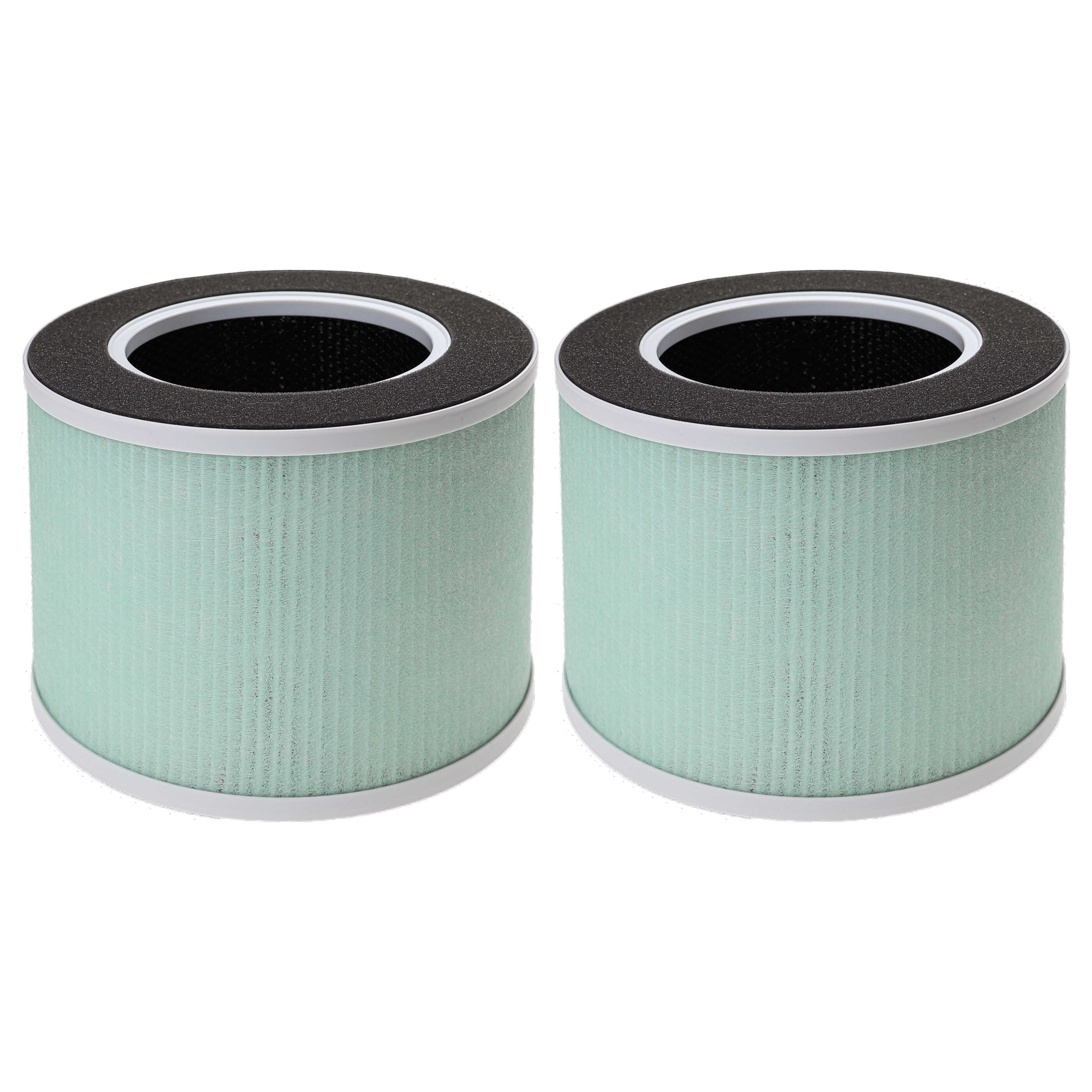 2x Filtro sostituisce Renpho RP-AP088-F2, RP-AP088-F1 - prefiltro + HEPA + carbone attivo + filtro a rete