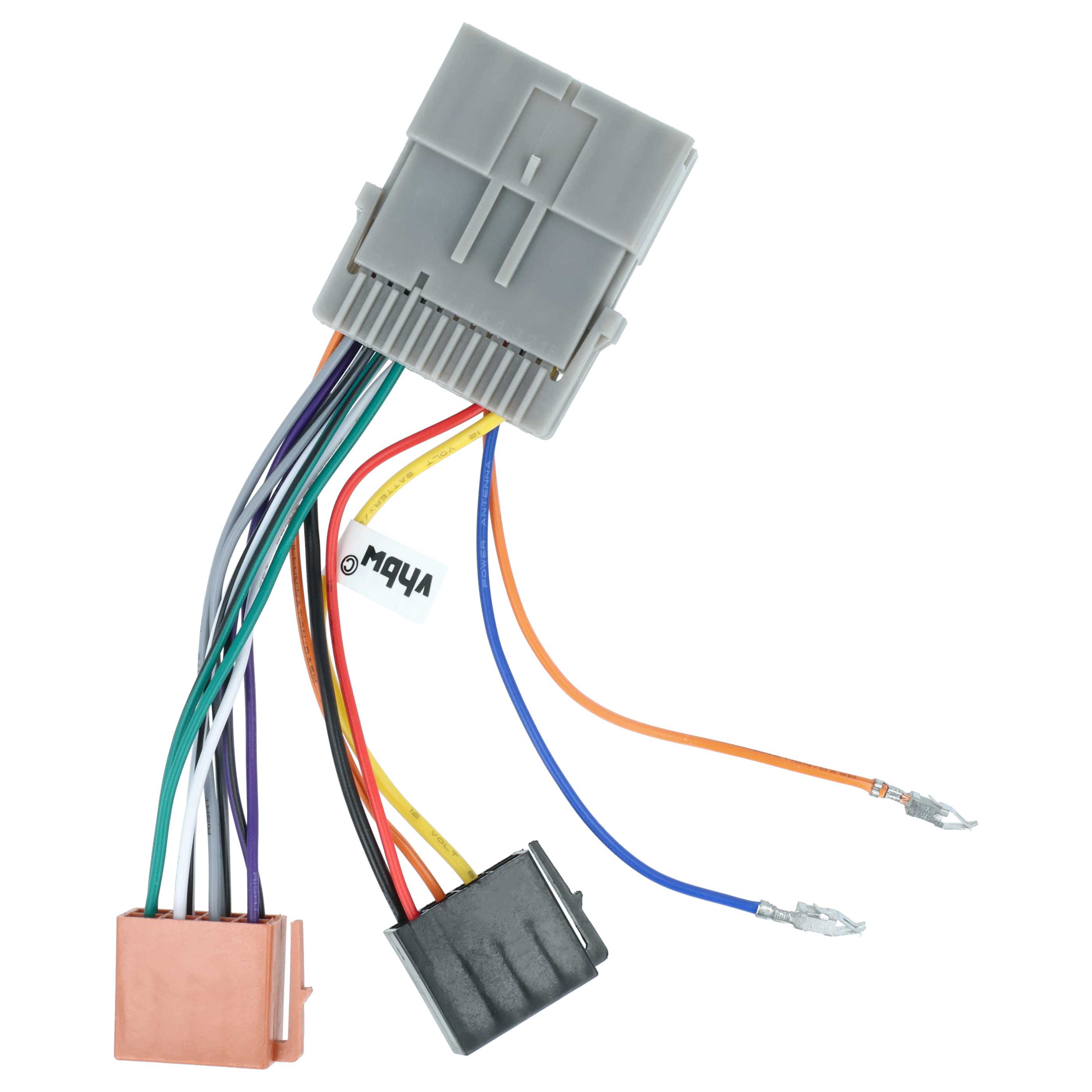 Adaptateur ISO pour autoradio Chevrolet, Buick, GMC, Hummer - fiche ISO 10487