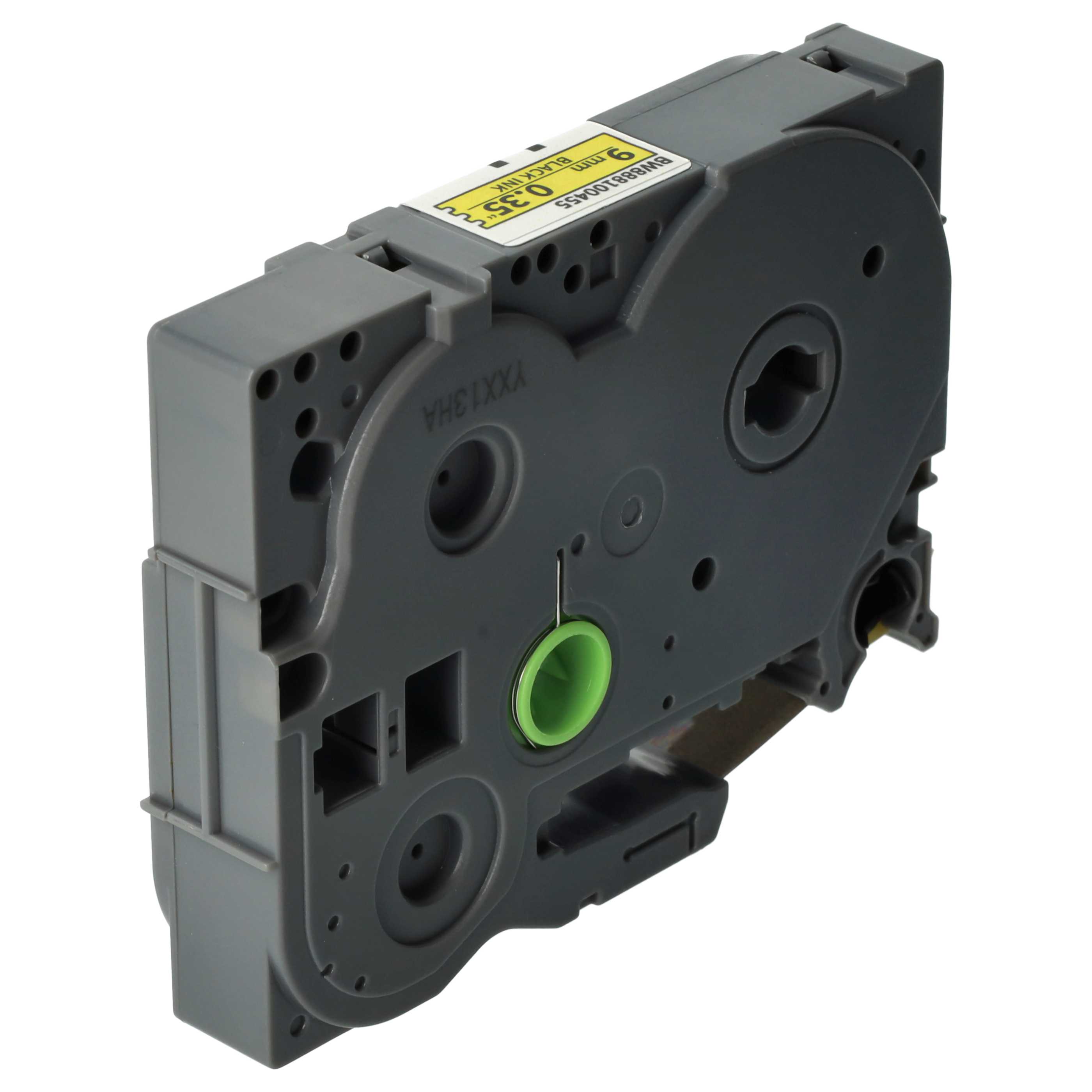 5x Label Tape replaces Brother TZE-S621 - 9 mm Black to Yellow, Extra Stark