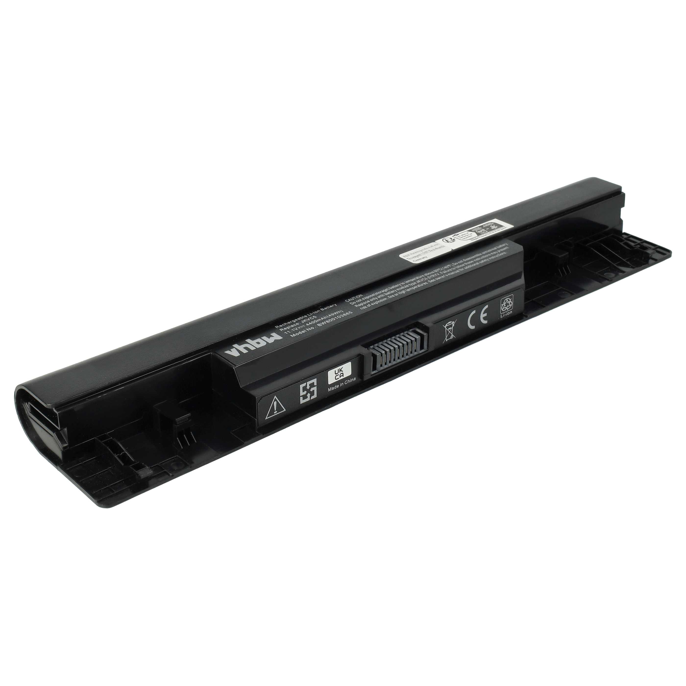 Akumulator do laptopa zamiennik Dell 0FH4HR, 05Y4YV, 0X0WDN, 0NKDWN, 312-1021 - 4400 mAh 11,1 V Li-Ion, czarny
