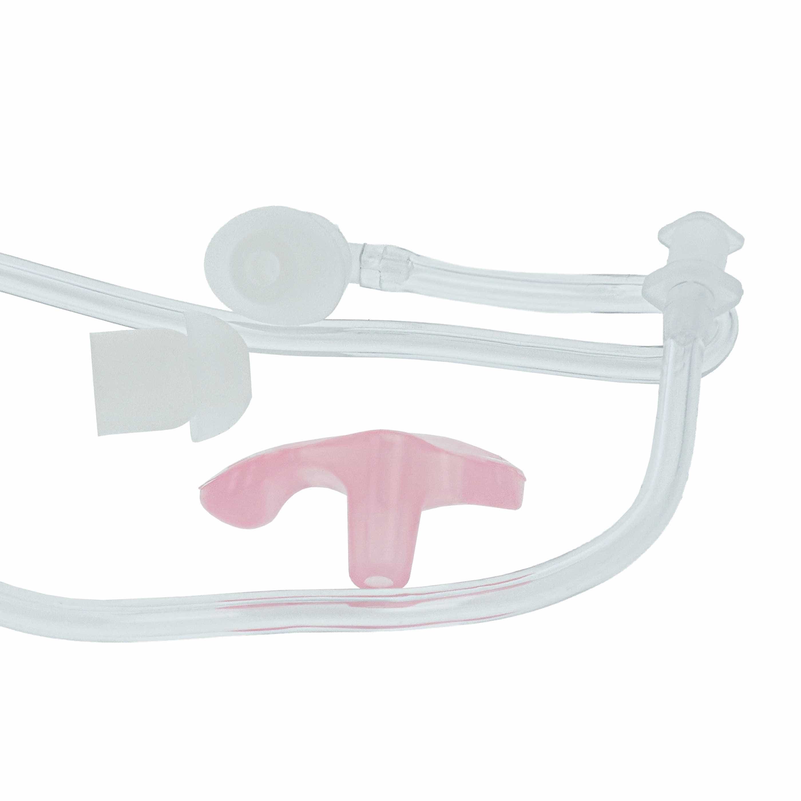Sound Tube suitable for Headset - Incl. 2x ear plug, 1x ear piece M, Ear Piece M (Left), Transparent