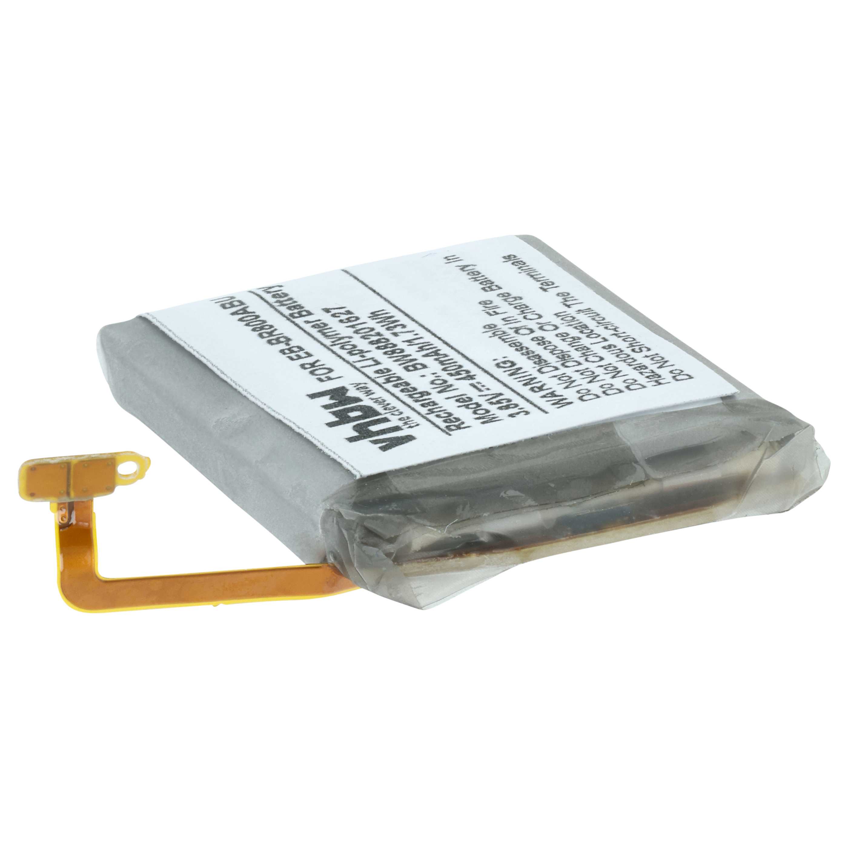 Smartwatch Battery replaces Samsung EB-BR800ABU, GH43-04855A - 450 mAh 3.85 V Li-polymer