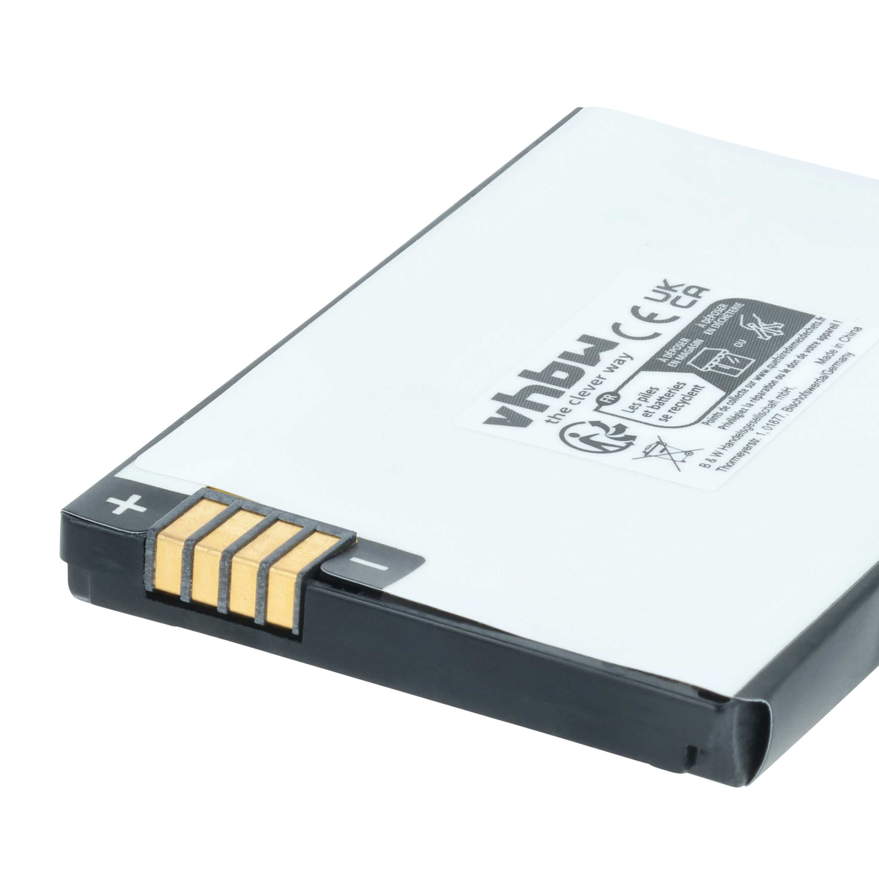 2x Batteria sostituisce Motorola BT90, HKNN4013A, HKLN4440B, BT110, BT60 per cellulare - 1100mAh 3,7V Li-Ion 