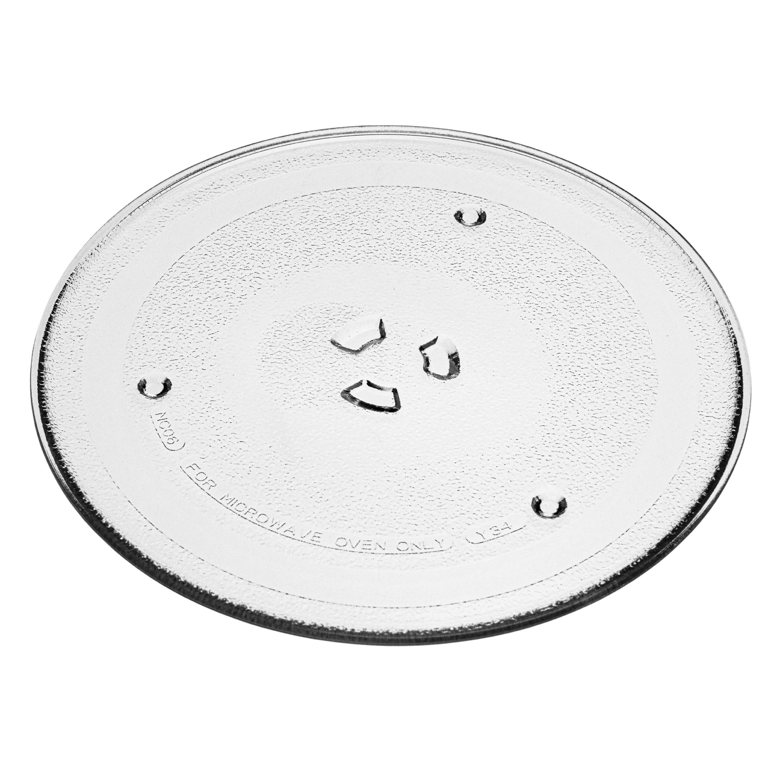 glass microwave plate, rotary plate 25.5cm replaces Samsung DE74-00027A for Samsung microwave
