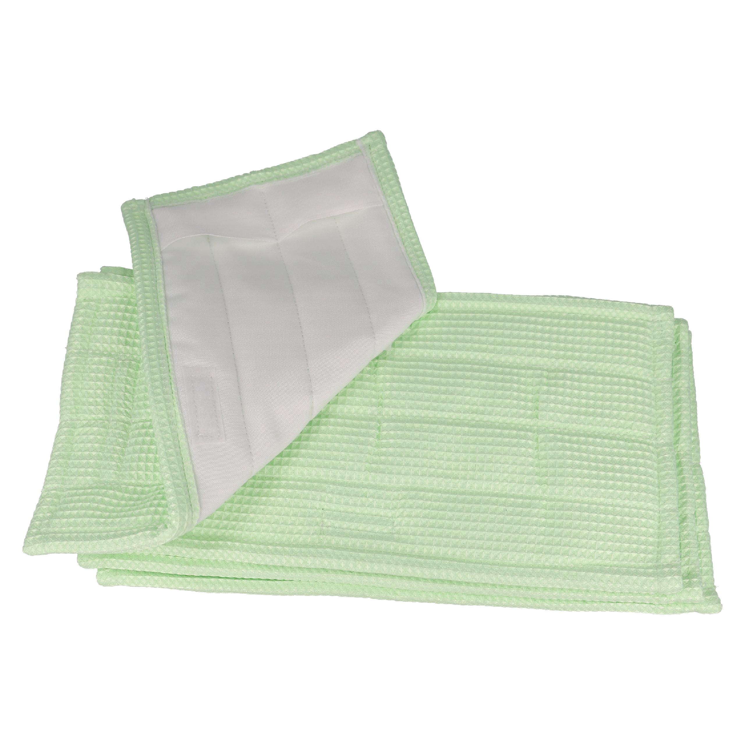  Cleaning Cloth Set (4 Part) replaces Kobold MF520/530 Universal Soft for Vacuum Cleaner - microfibre