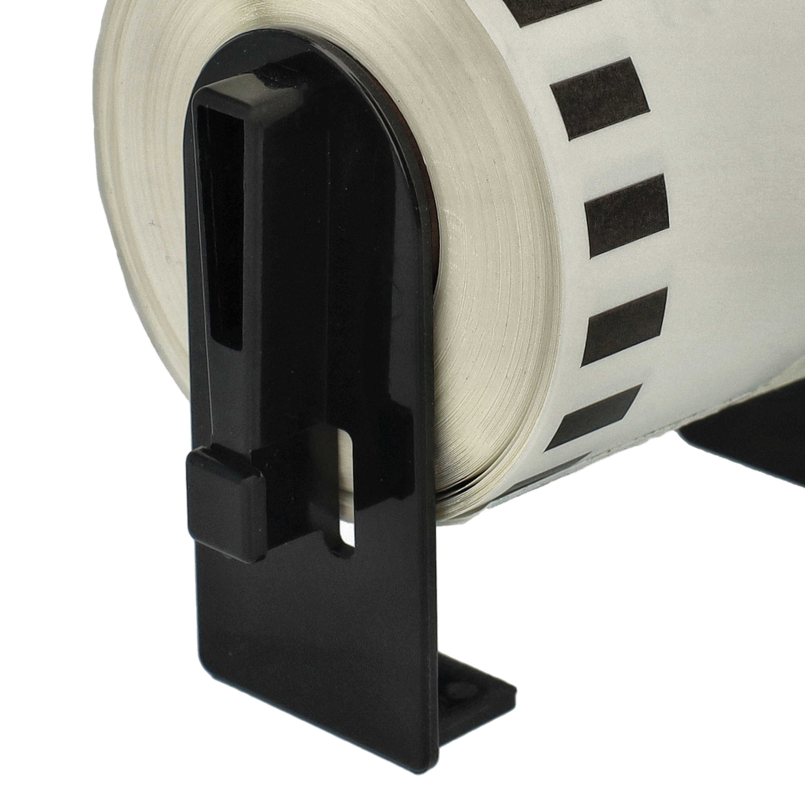 5x Label Roll replaces Brother DK-22212 Labeller - 62 mm x 15.24 m + Holder