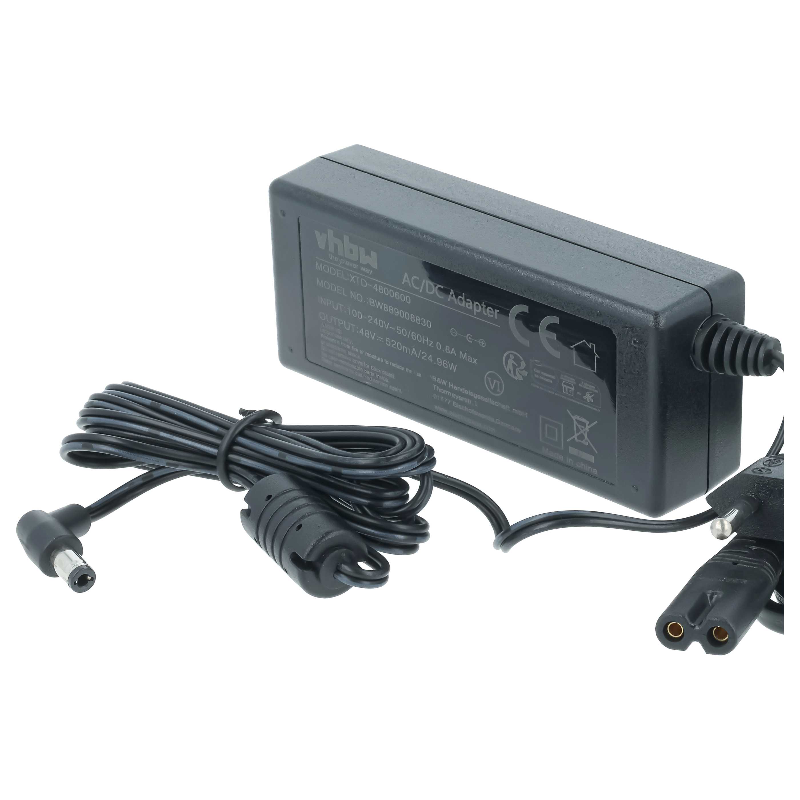 Bloc d'alimentation remplace Polycom 2200-49760-122 pour téléphone fixe Polycom - 277 cm