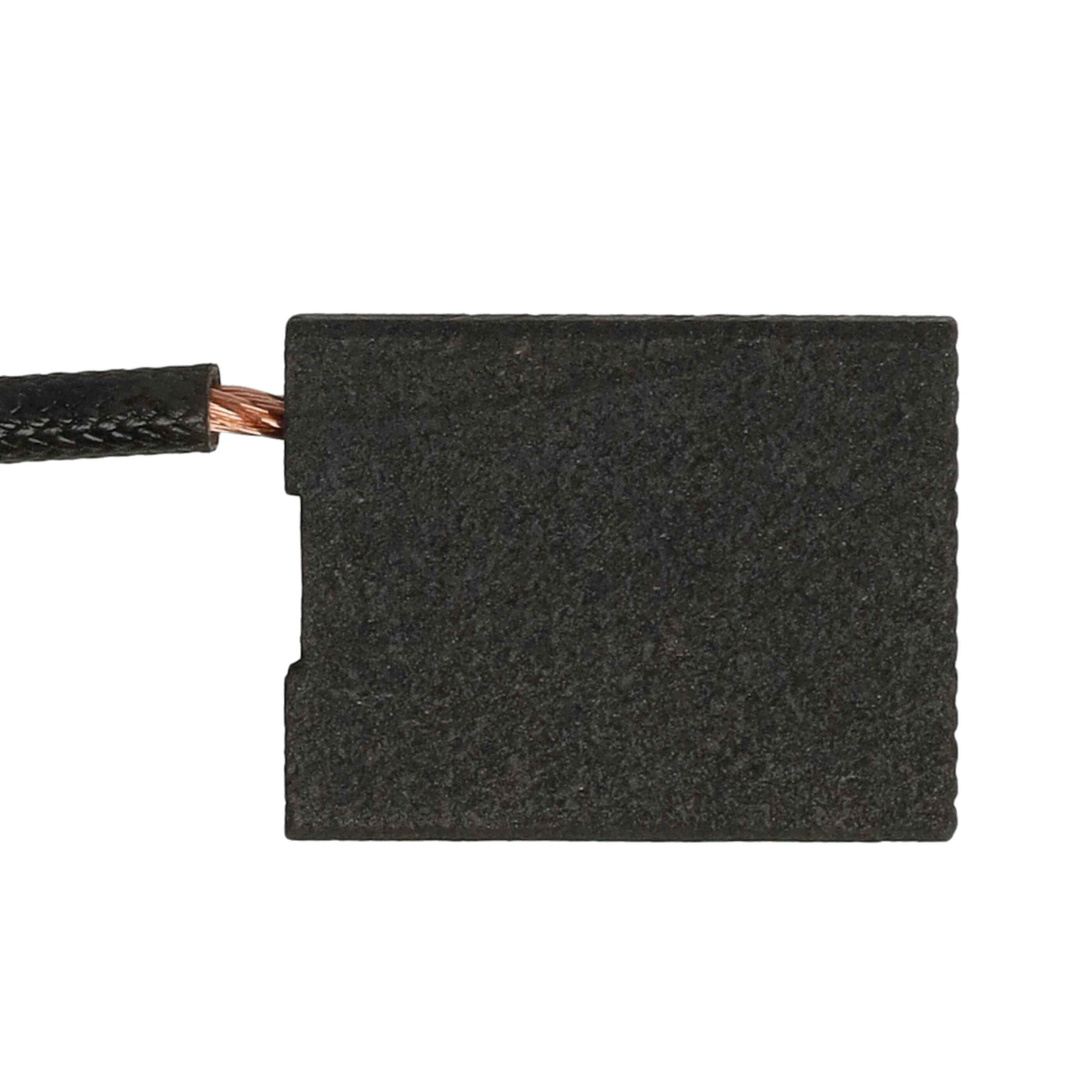 2x Spazzola carbone per utensili Matrix, Einhell AG 2000 Eco, BWS 230/3, 19 x 15 x 5,5 mm - Carboncini