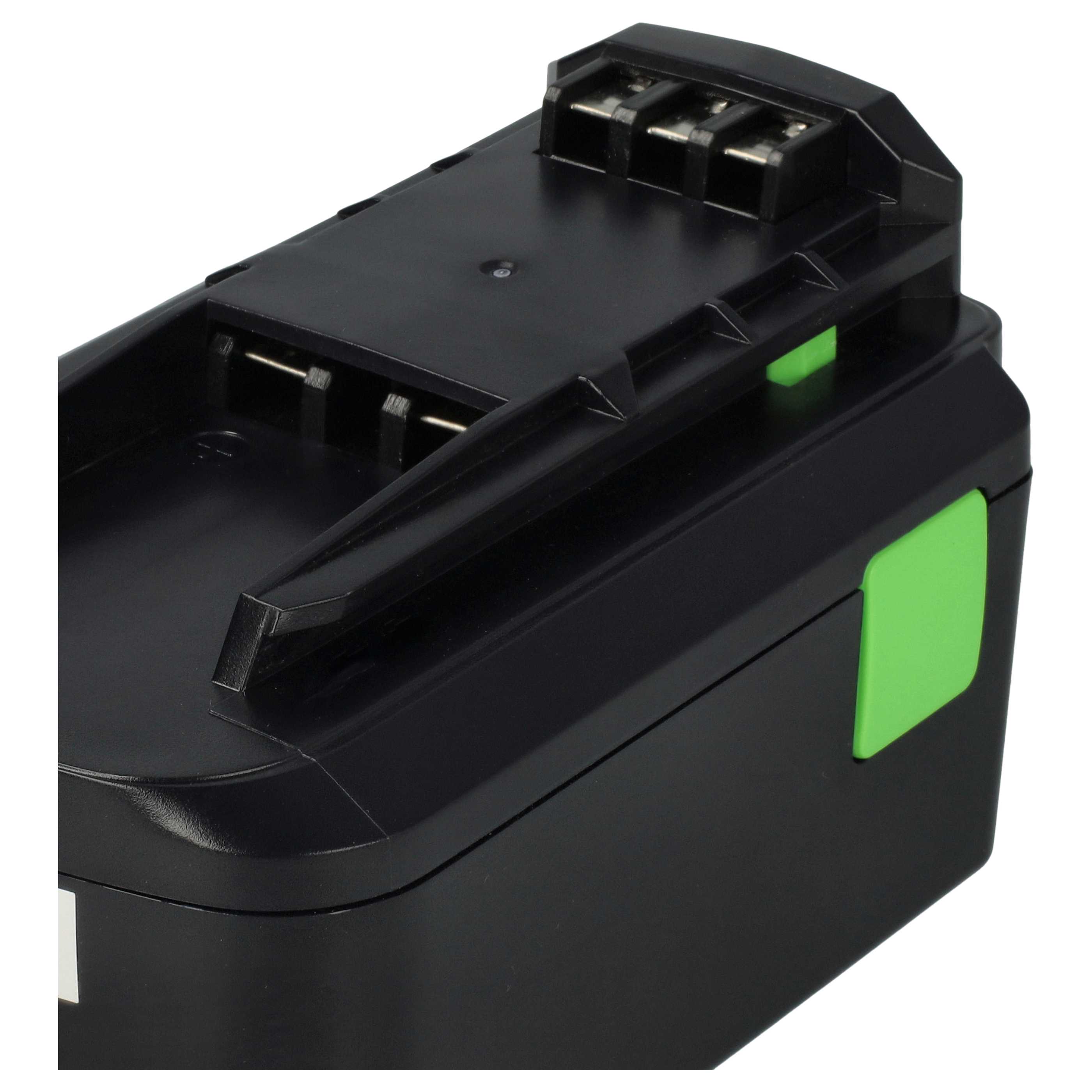 Akku (2x Stück) 18V als Ersatz für Festo Festool BPC 18 Li, 499849, 498343 - 4Ah, Li-Ion
